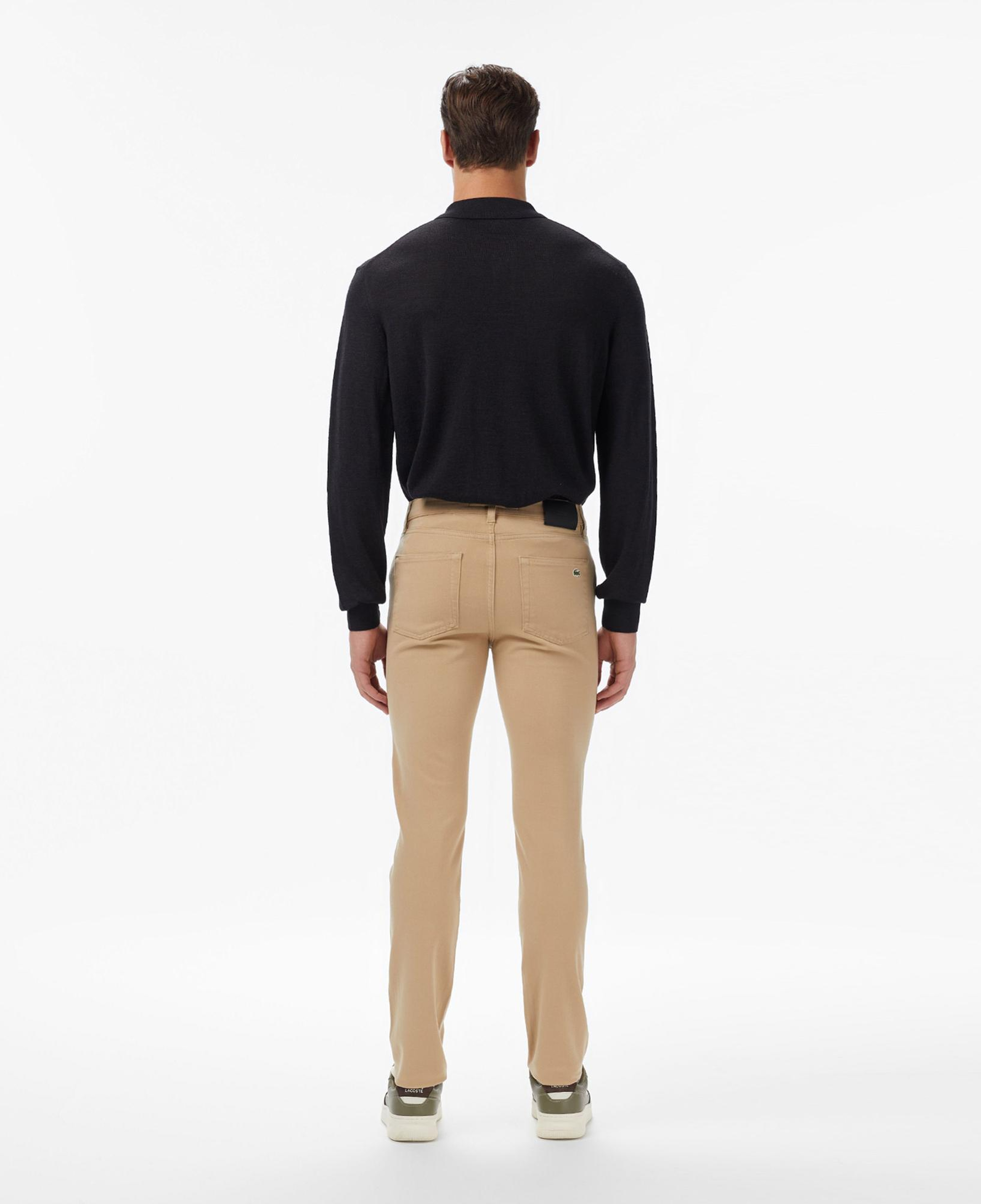 Lacoste Erkek Slim Fit Bej Jean Pantolon