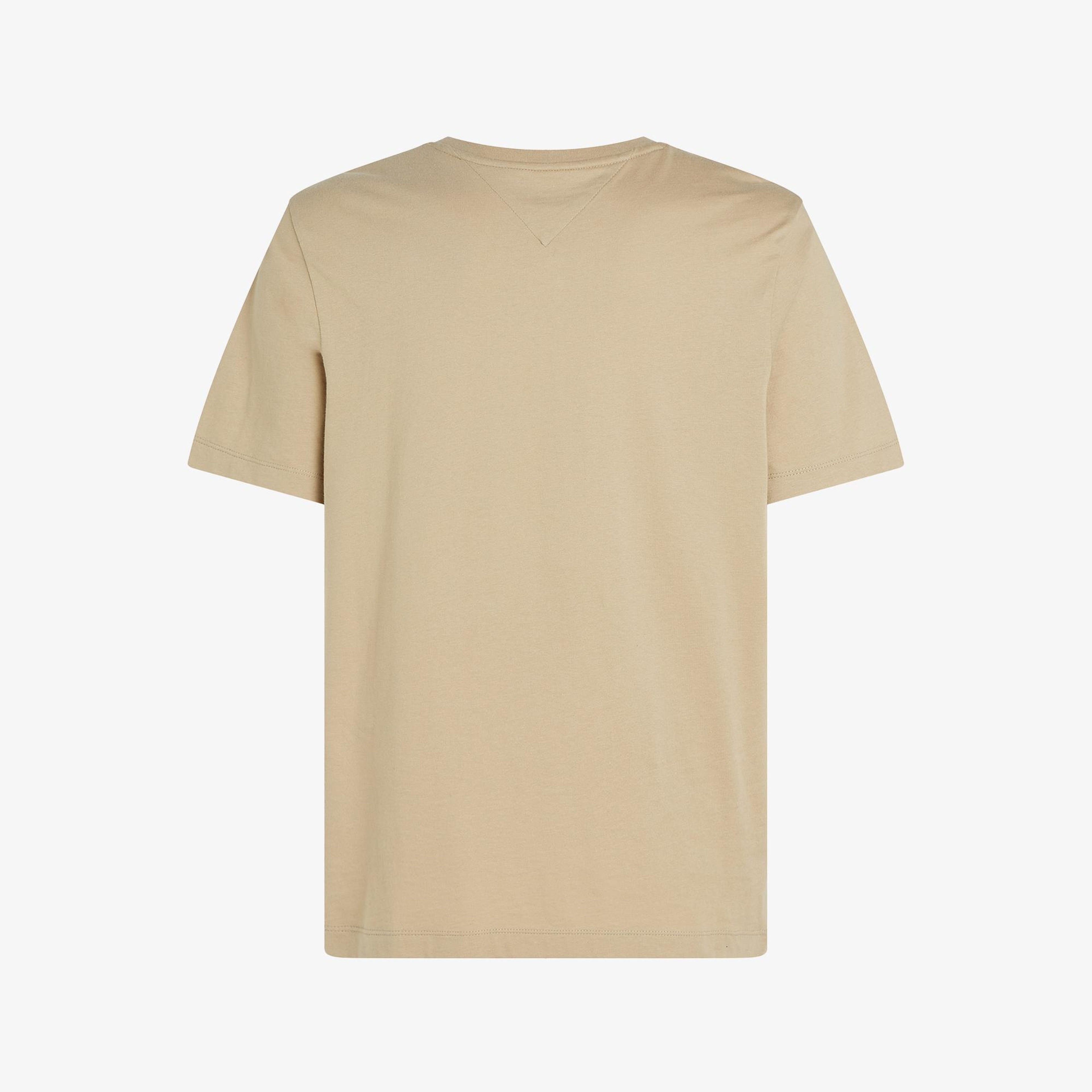Tommy Hilfiger Erkek Bej T-Shirt