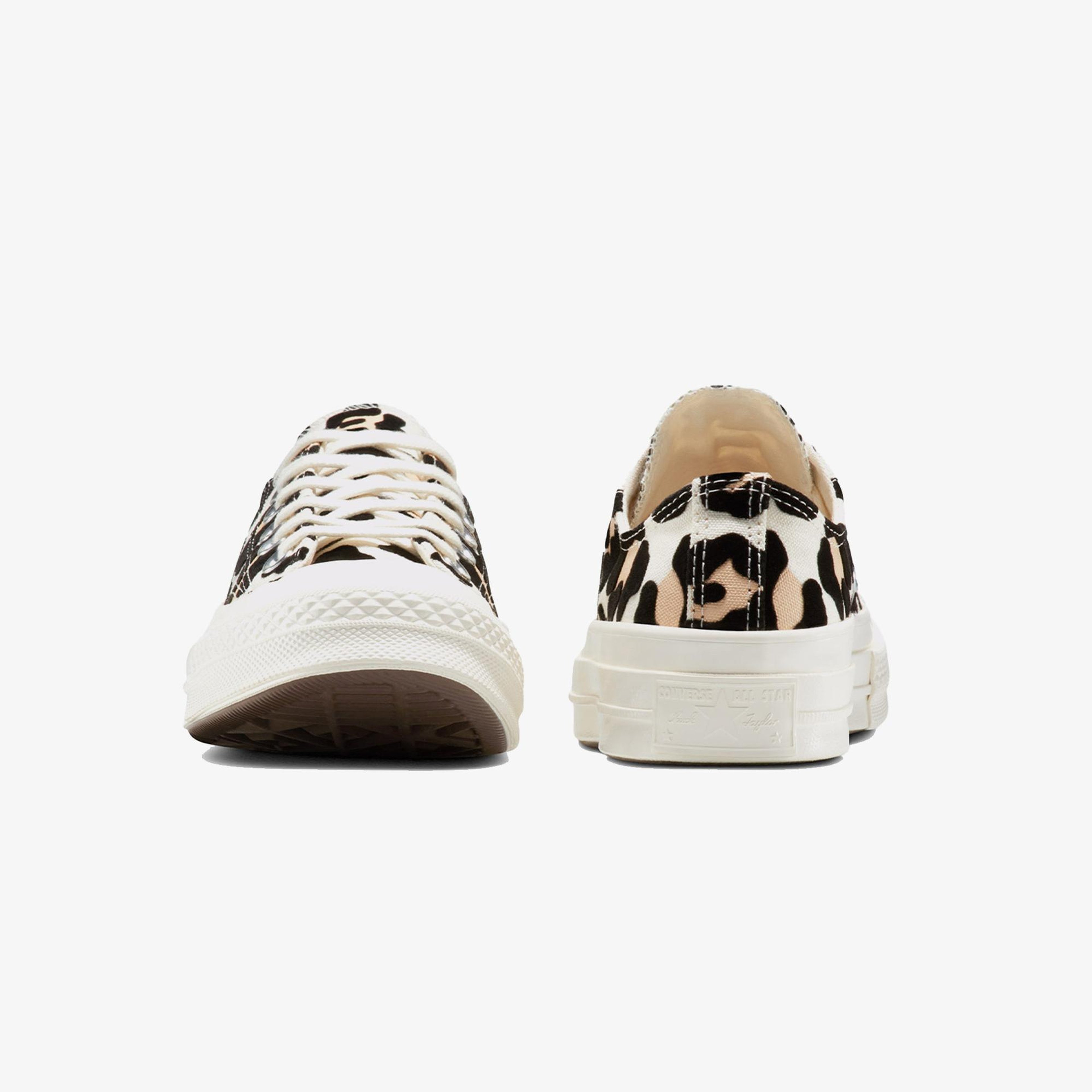 Converse Chuck 70 Leopard Unisex Krem Sneaker