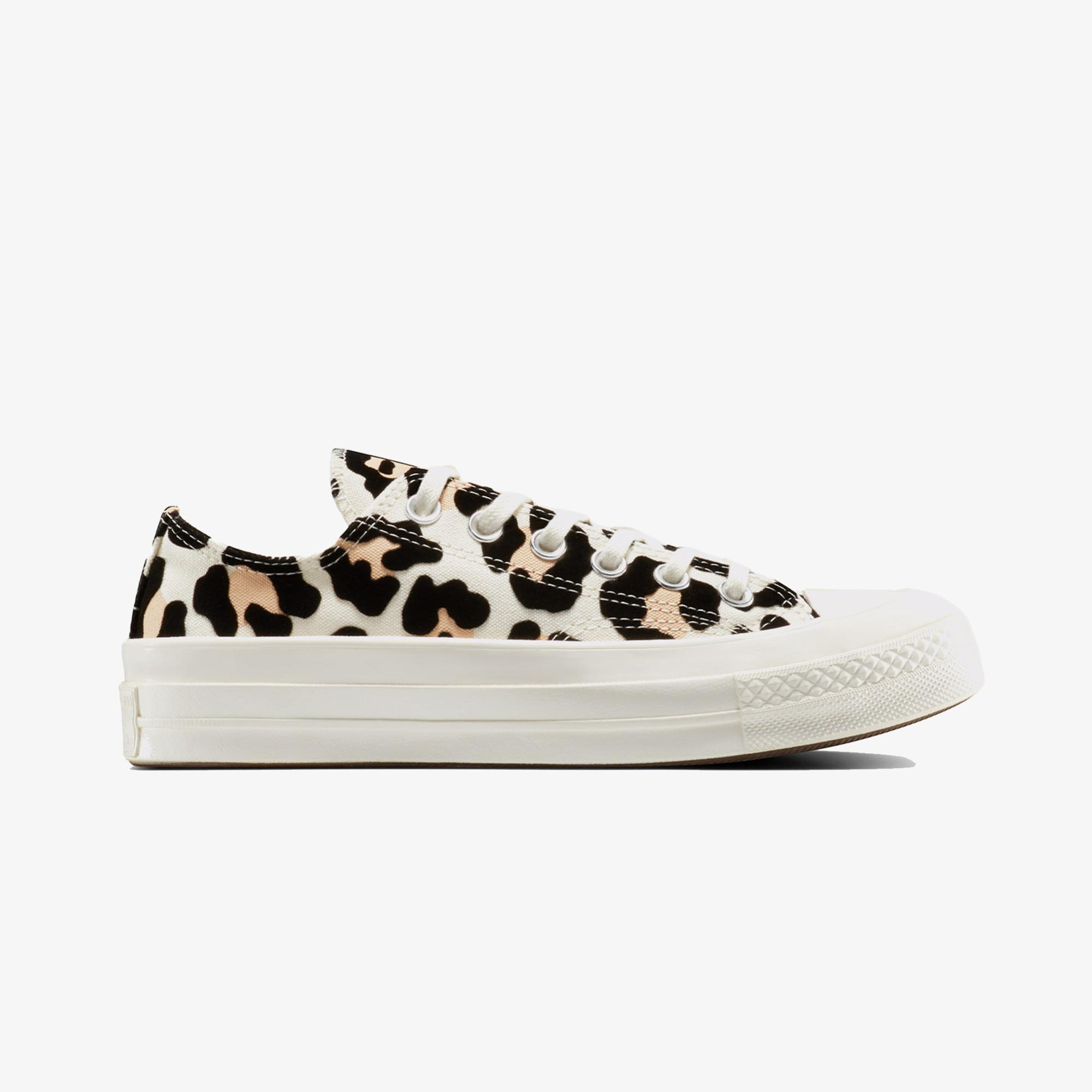 Converse Chuck 70 Leopard Unisex Krem Sneaker