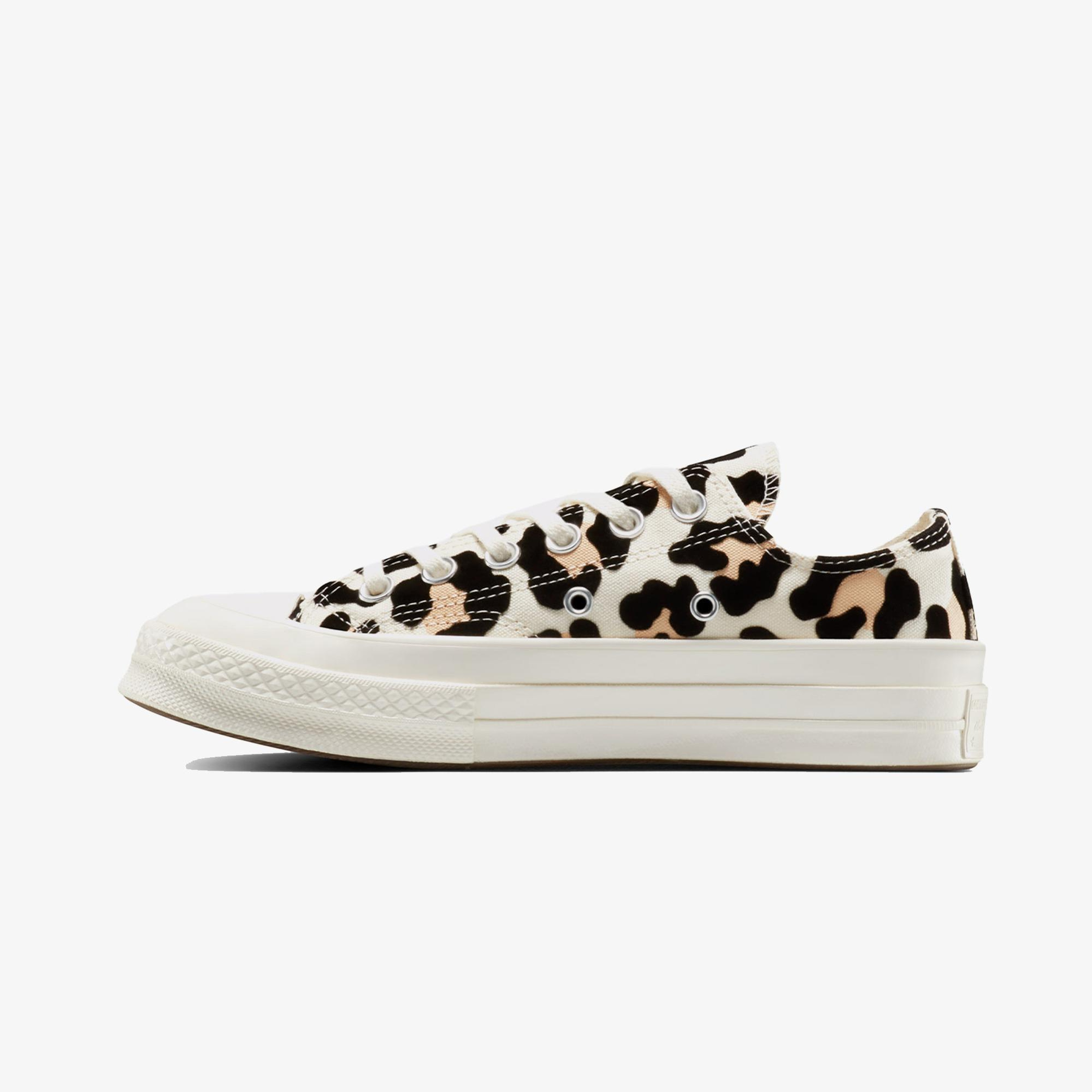 Converse Chuck 70 Leopard Unisex Krem Sneaker