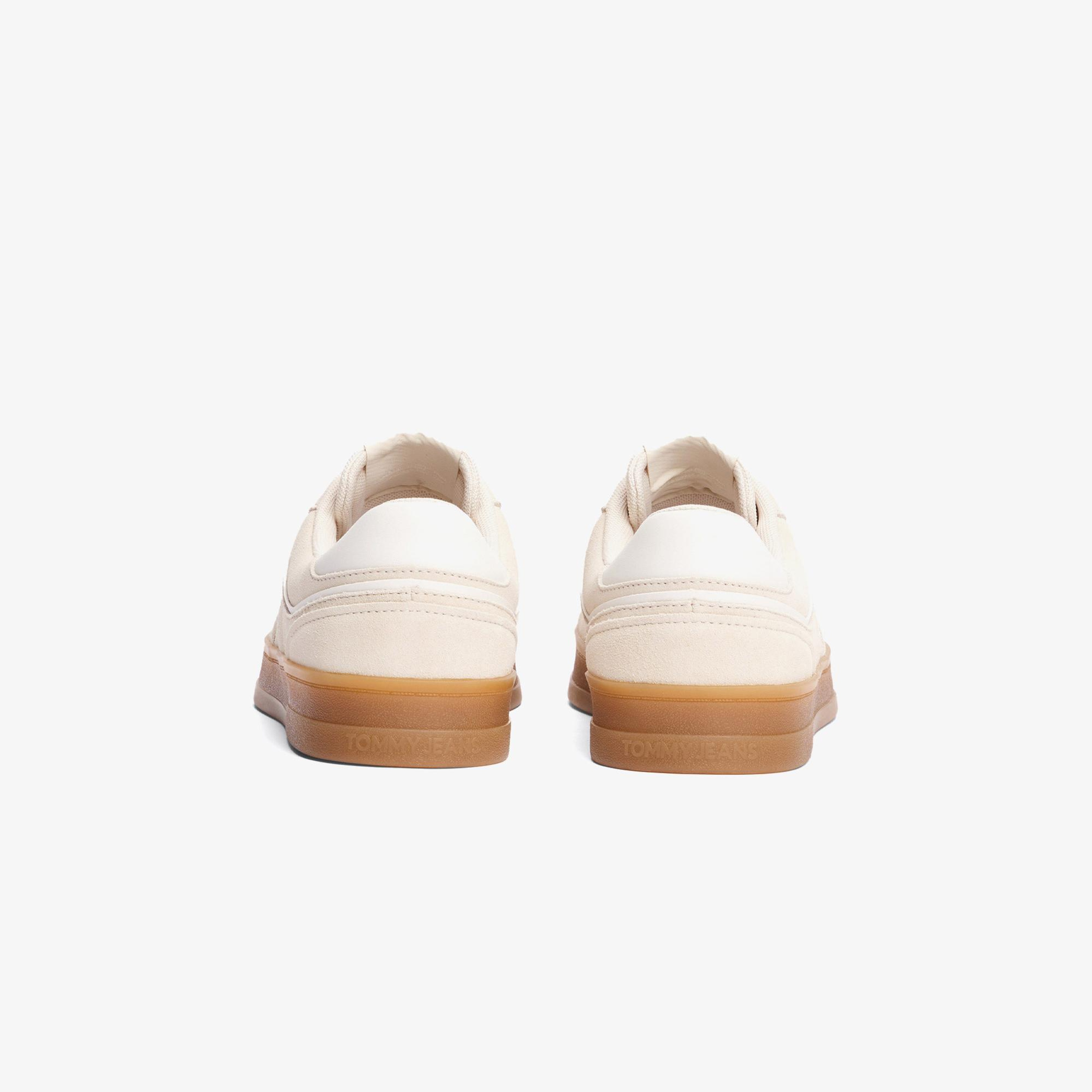 Tommy Hilfiger The Greenwich Suede Kadın Bej Sneaker