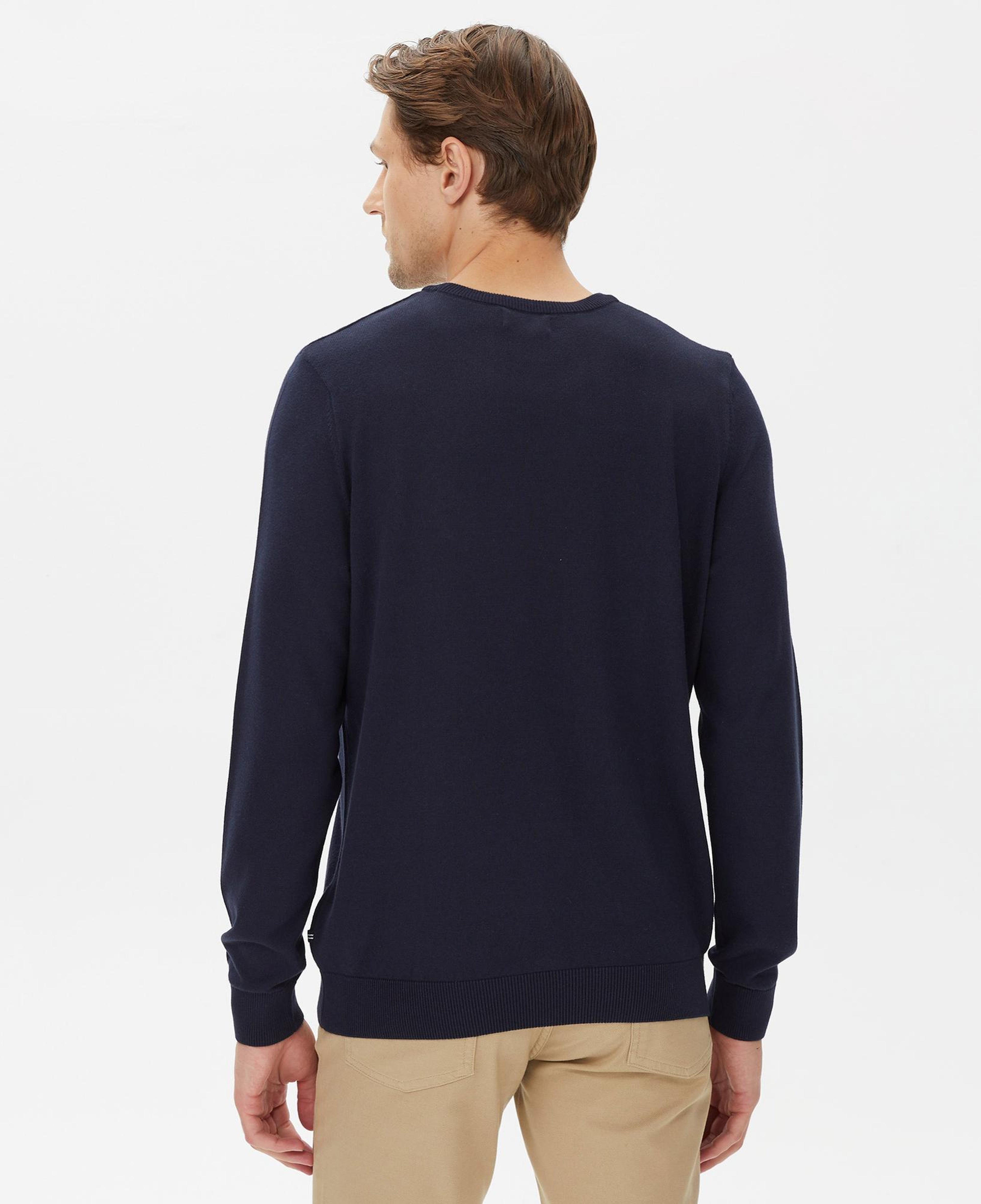 Nautica Erkek Lacivert Standart Fit Kazak