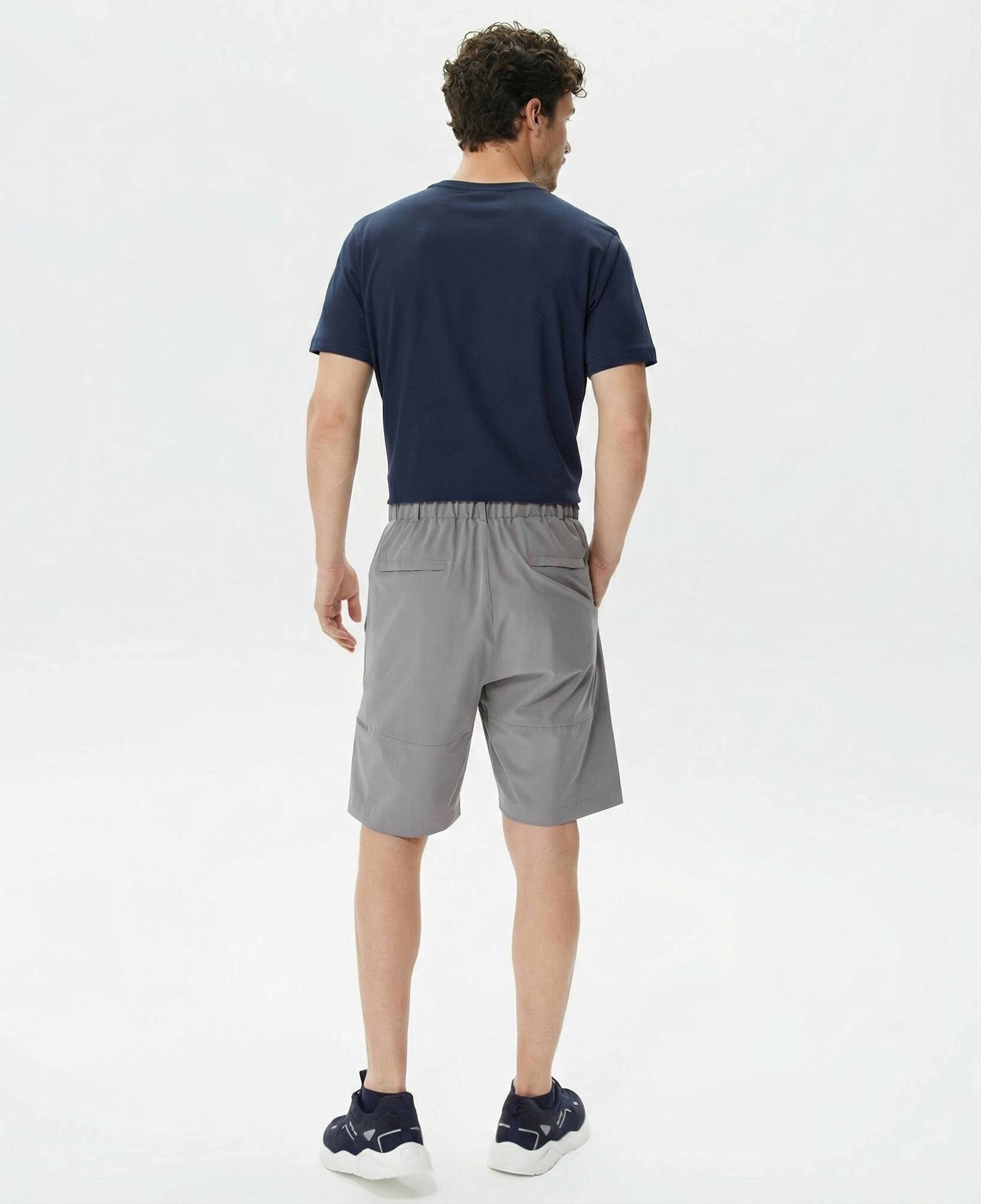 Nautica Erkek Gri Bermuda