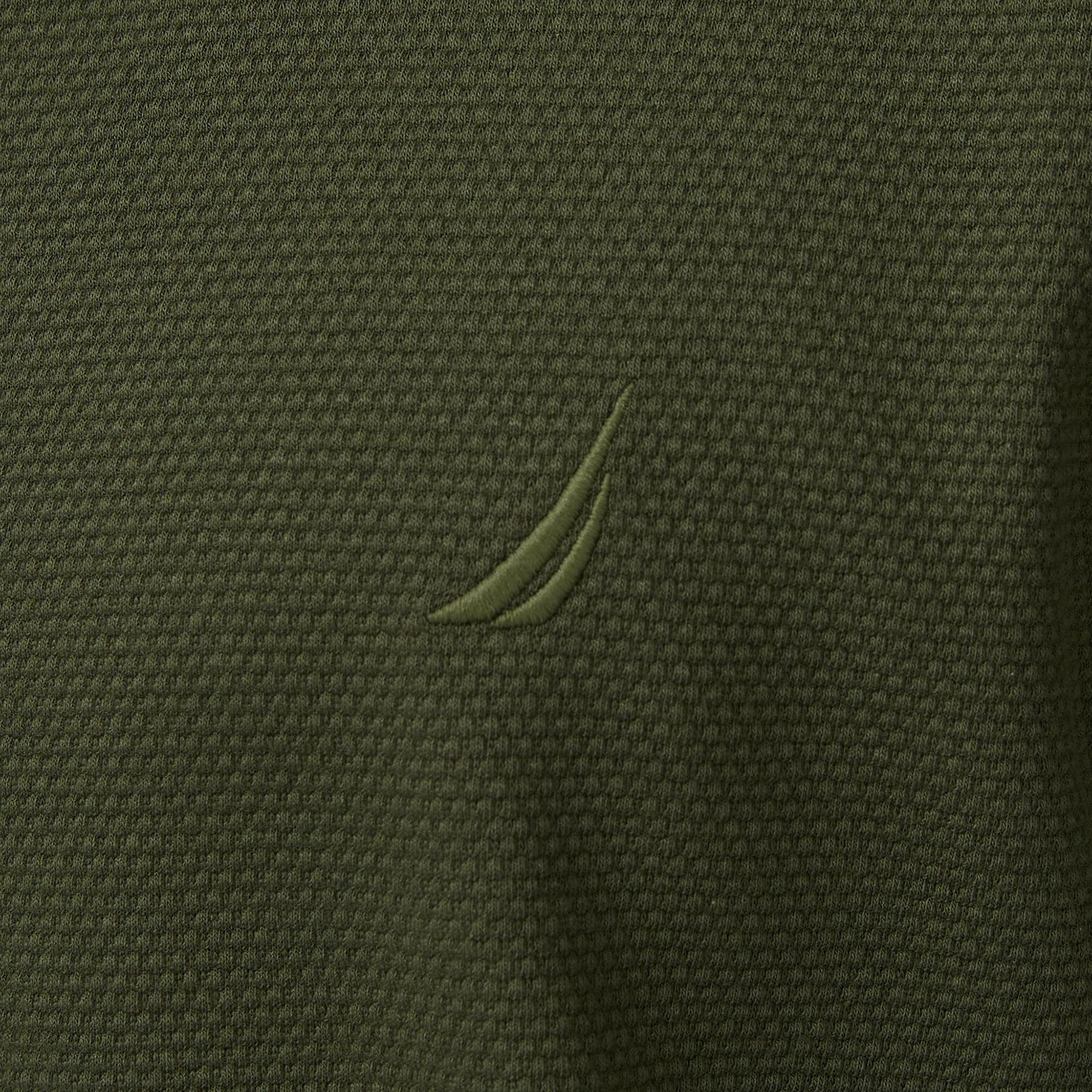 Nautica Erkek Yeşil Classic Fit Uzun Kollu Polo Yaka T-Shirt