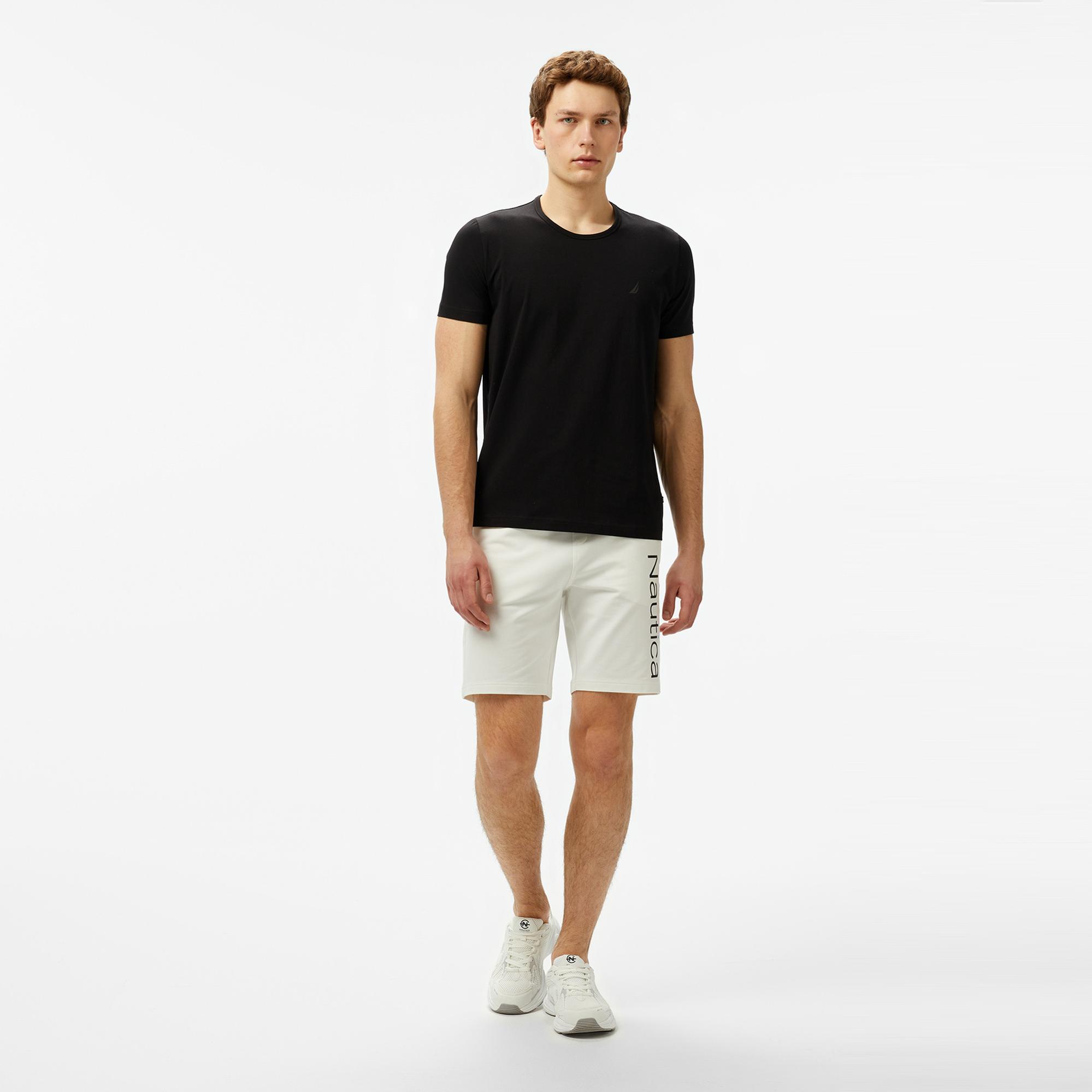 Nautica Erkek Siyah Regular Fit T-Shirt