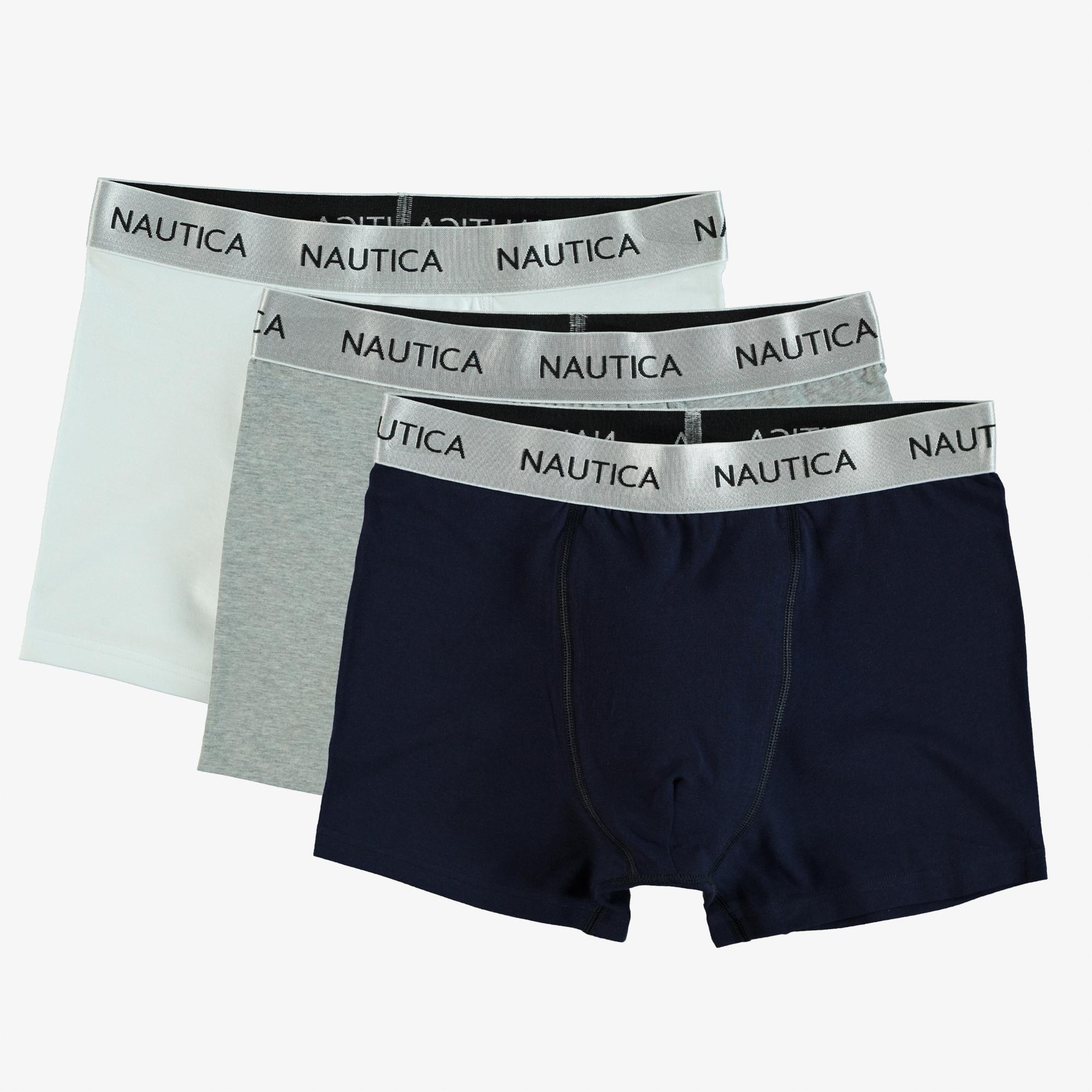 Nautica Erkek Renkli 3'lü Boxer