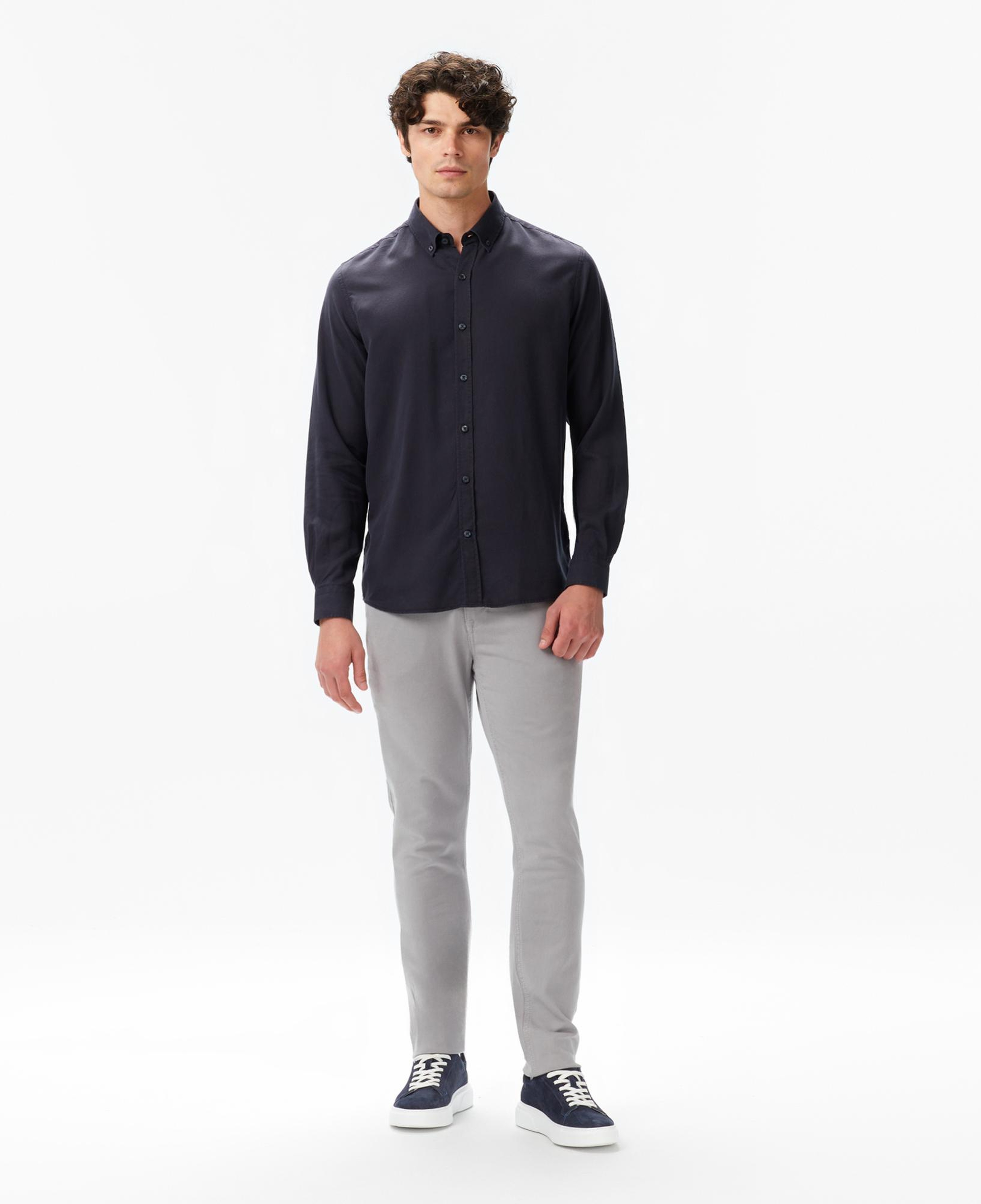 Nautica Erkek Siyah Classic Fit Gömlek