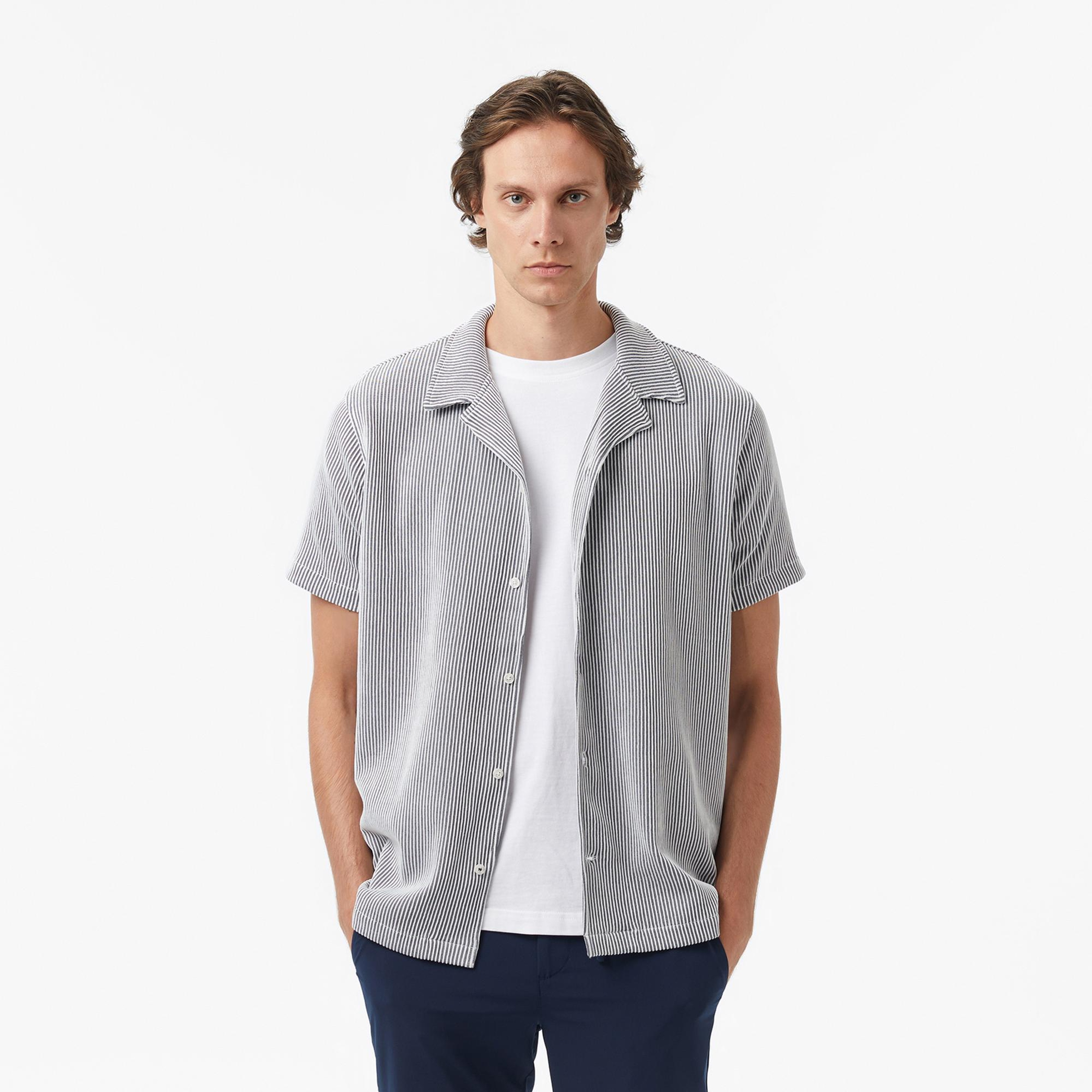 Nautica Erkek  Lacivert Gömlek