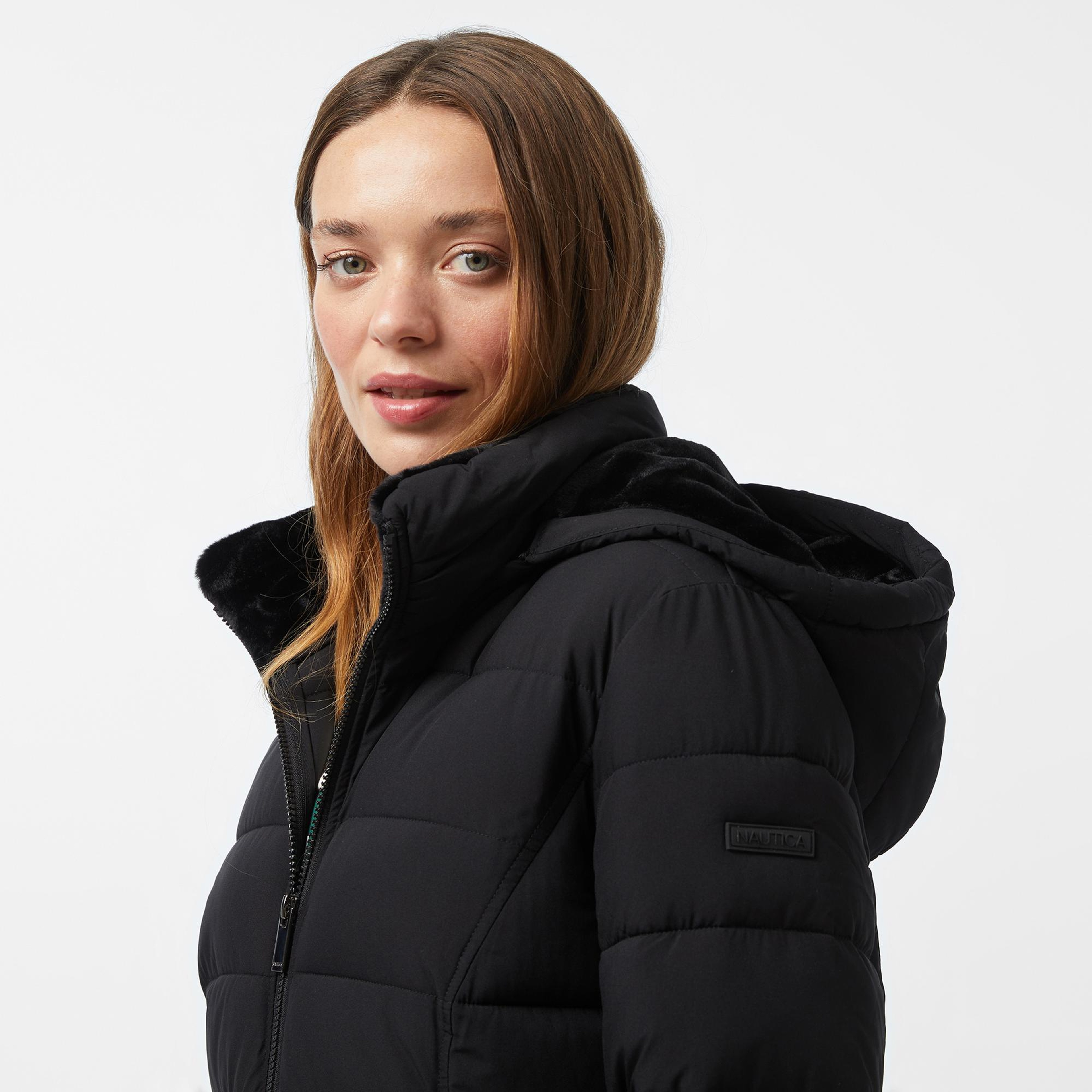 Nautica Kadın Siyah Mont