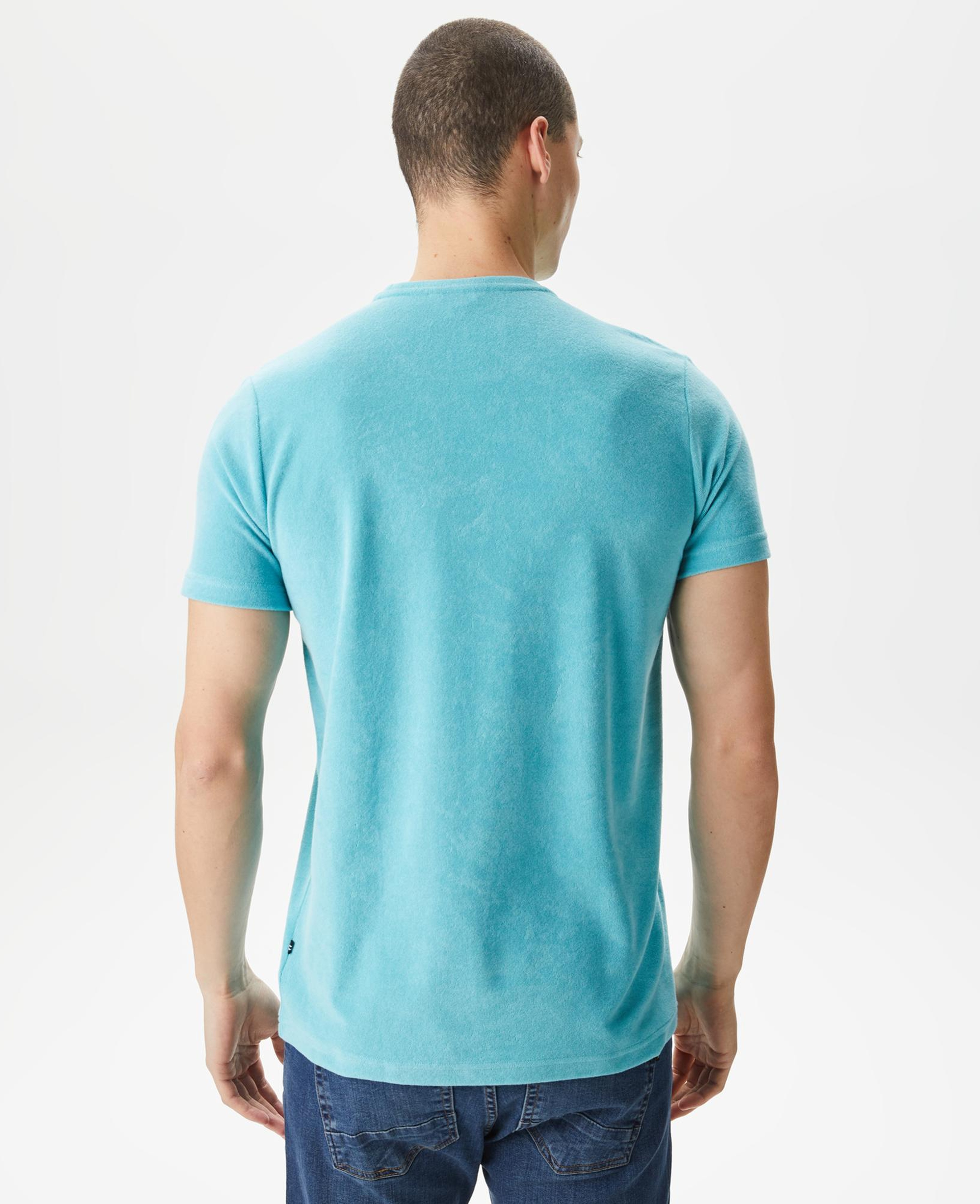 Nautica Erkek Mavi Standart Fit T-Shirt
