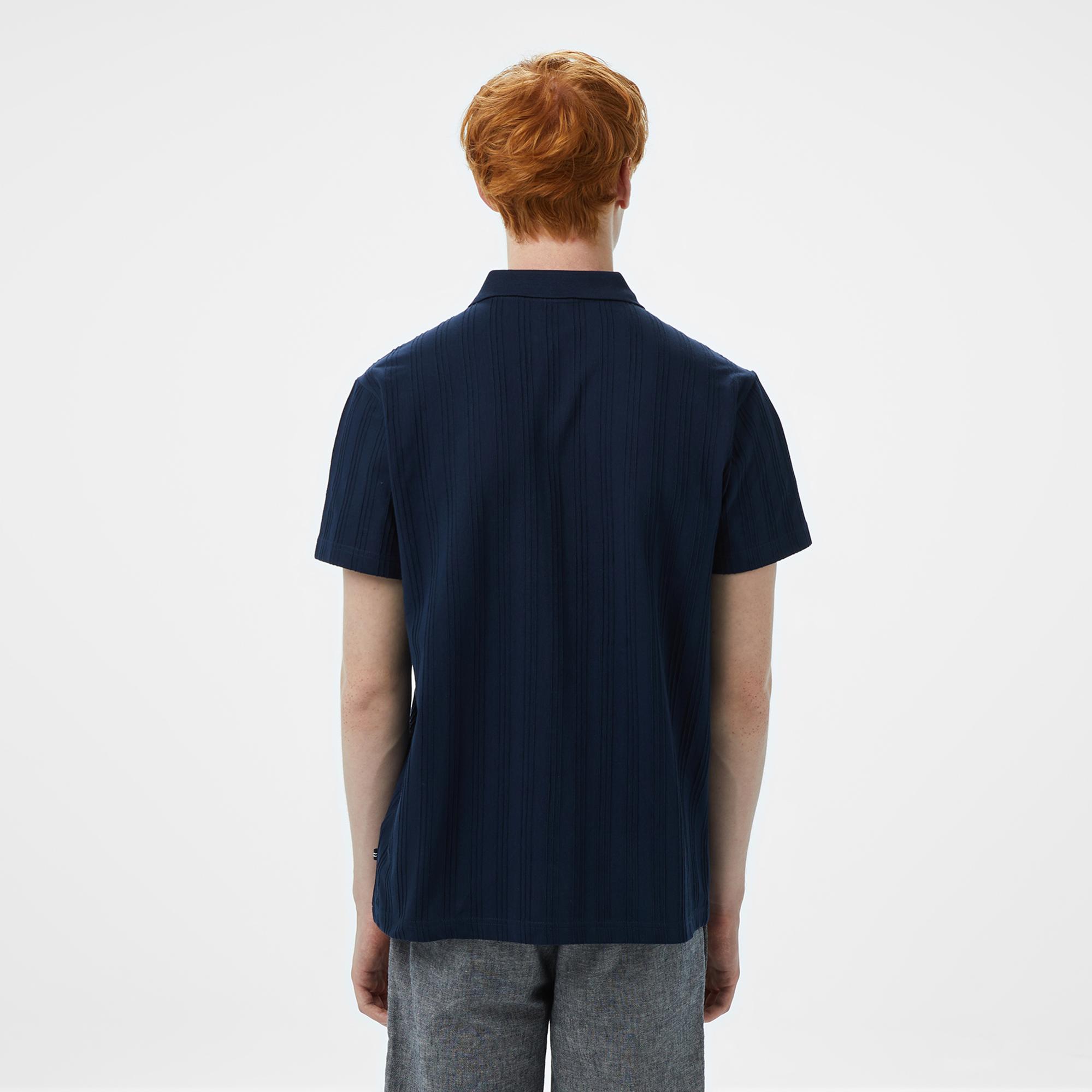 Nautica Erkek Lacivert Classic Fit Polo