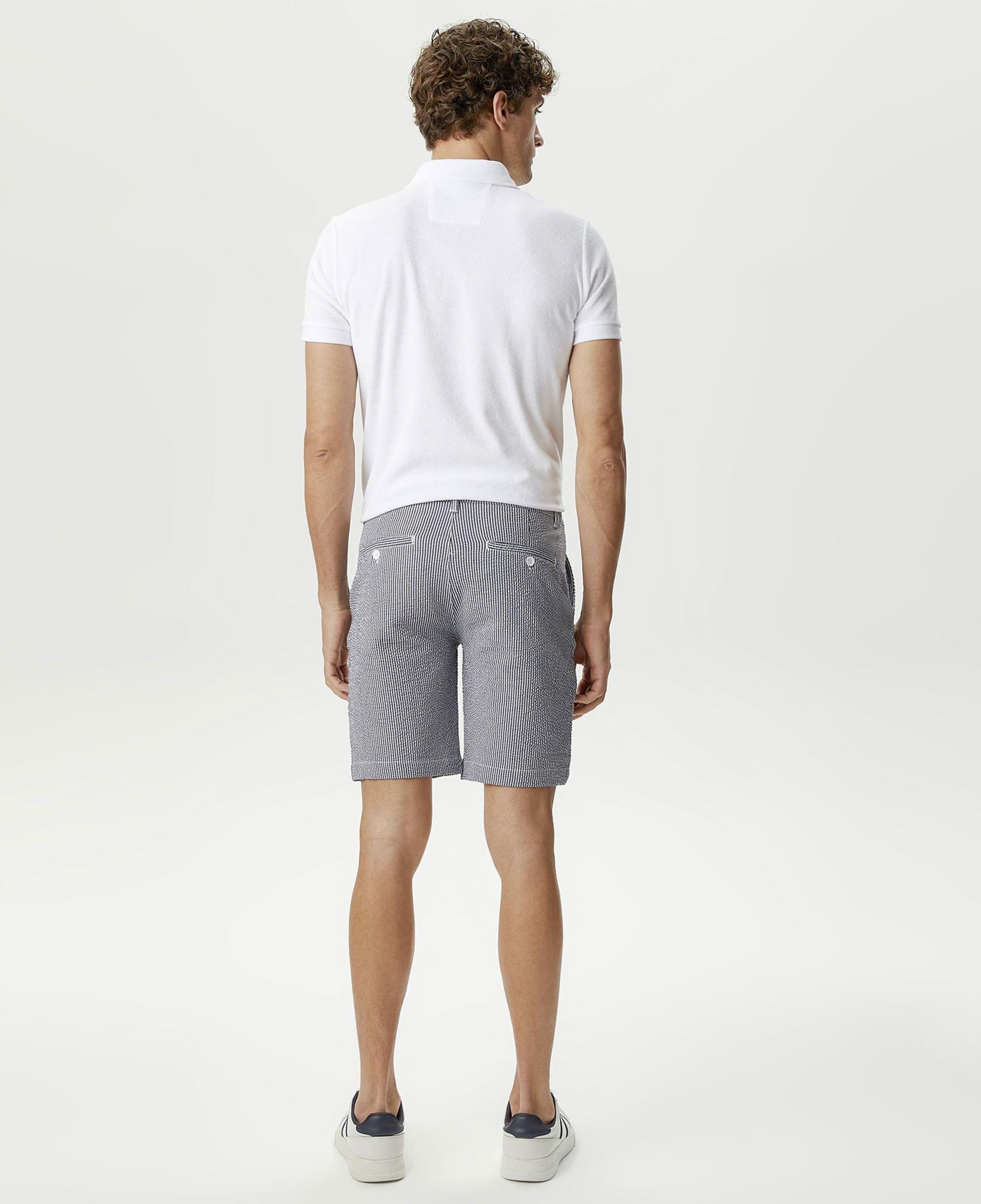 Nautica Erkek Mavi Standart Fit Bermuda