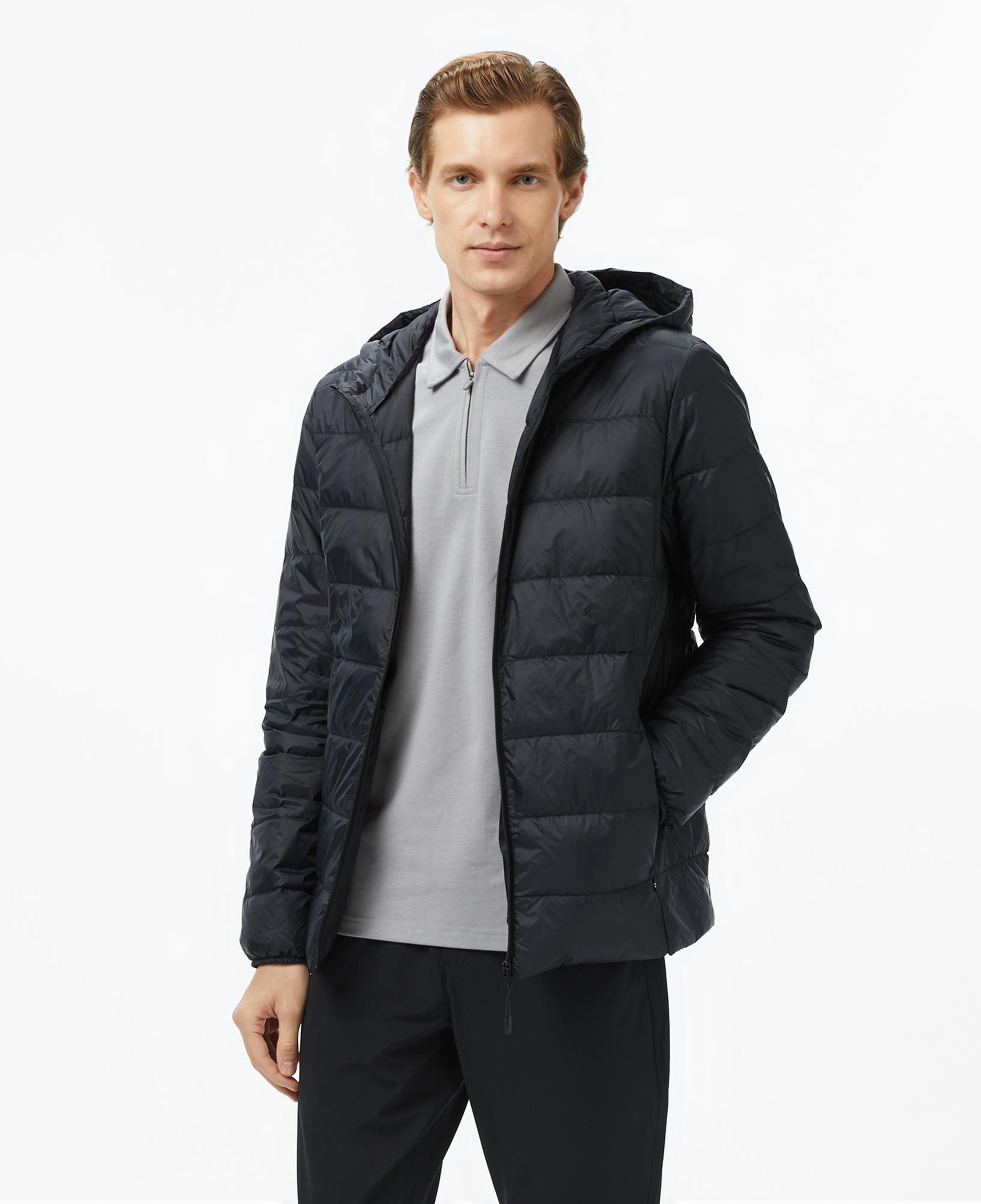 Nautica Erkek Siyah Regular Fit Mont