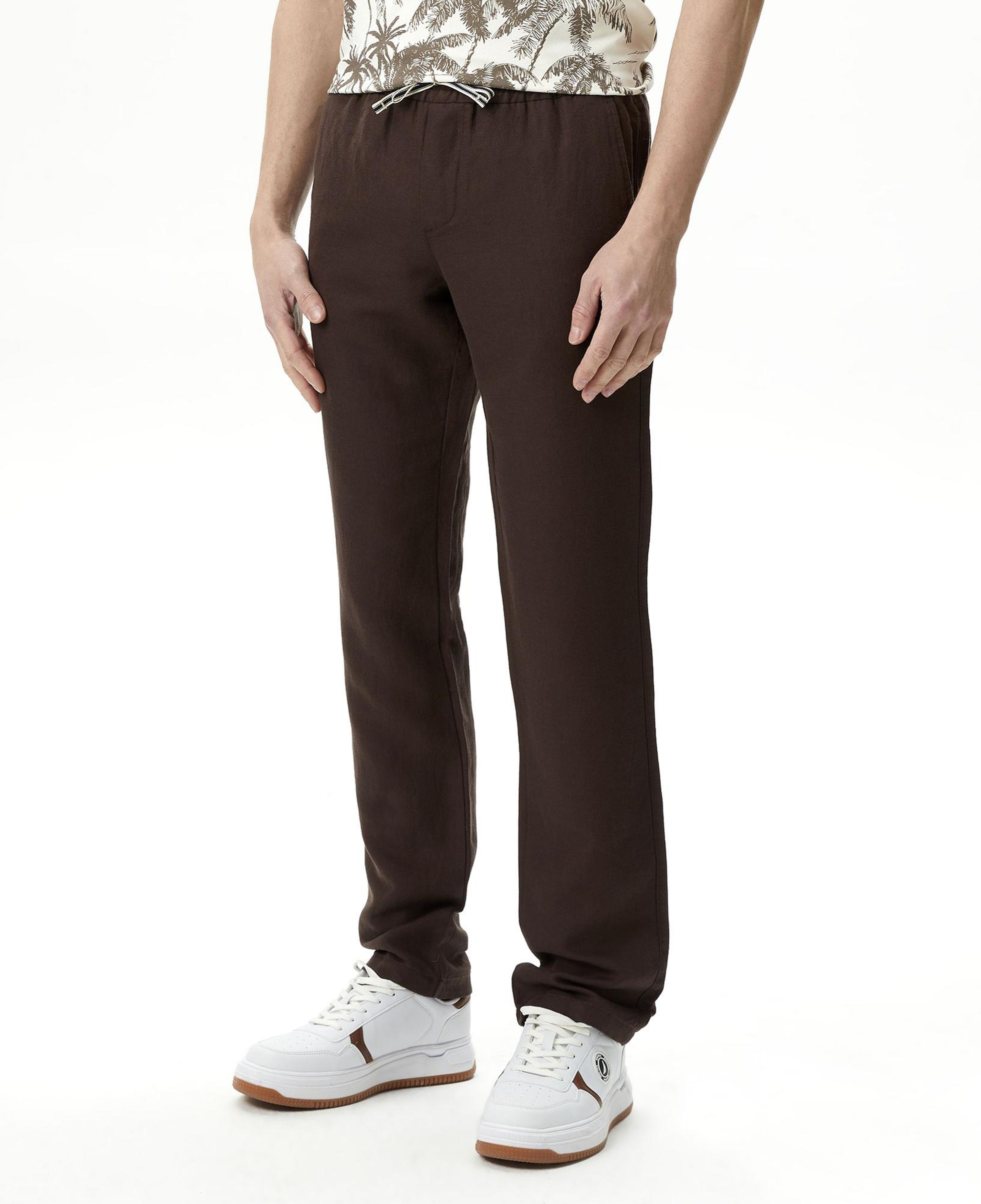 Nautica Erkek Kahverengi Classic Fit Pantolon