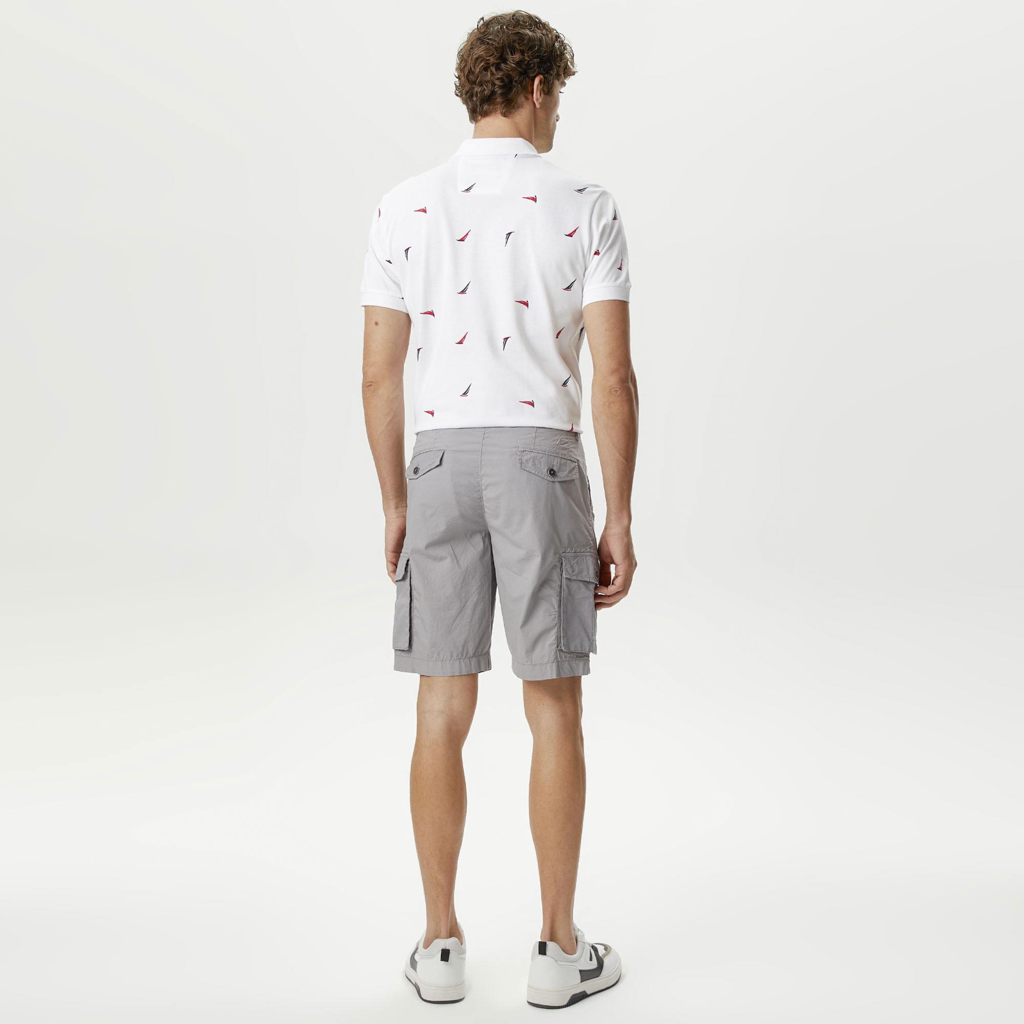 Nautica Erkek Gri Bermuda