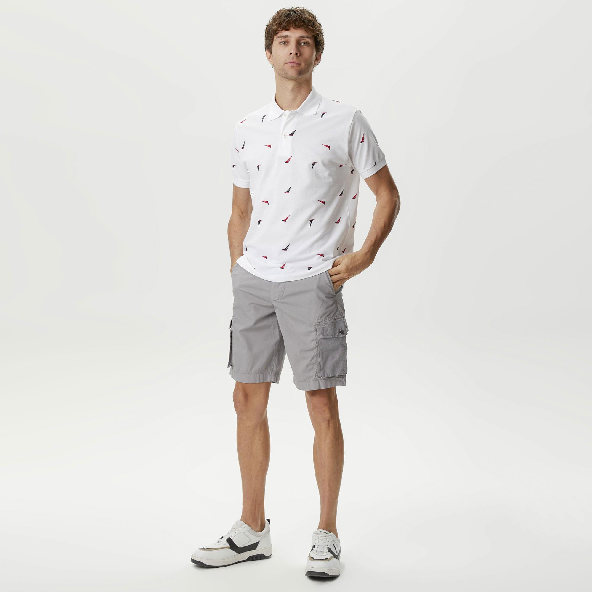 Nautica Erkek Gri Bermuda