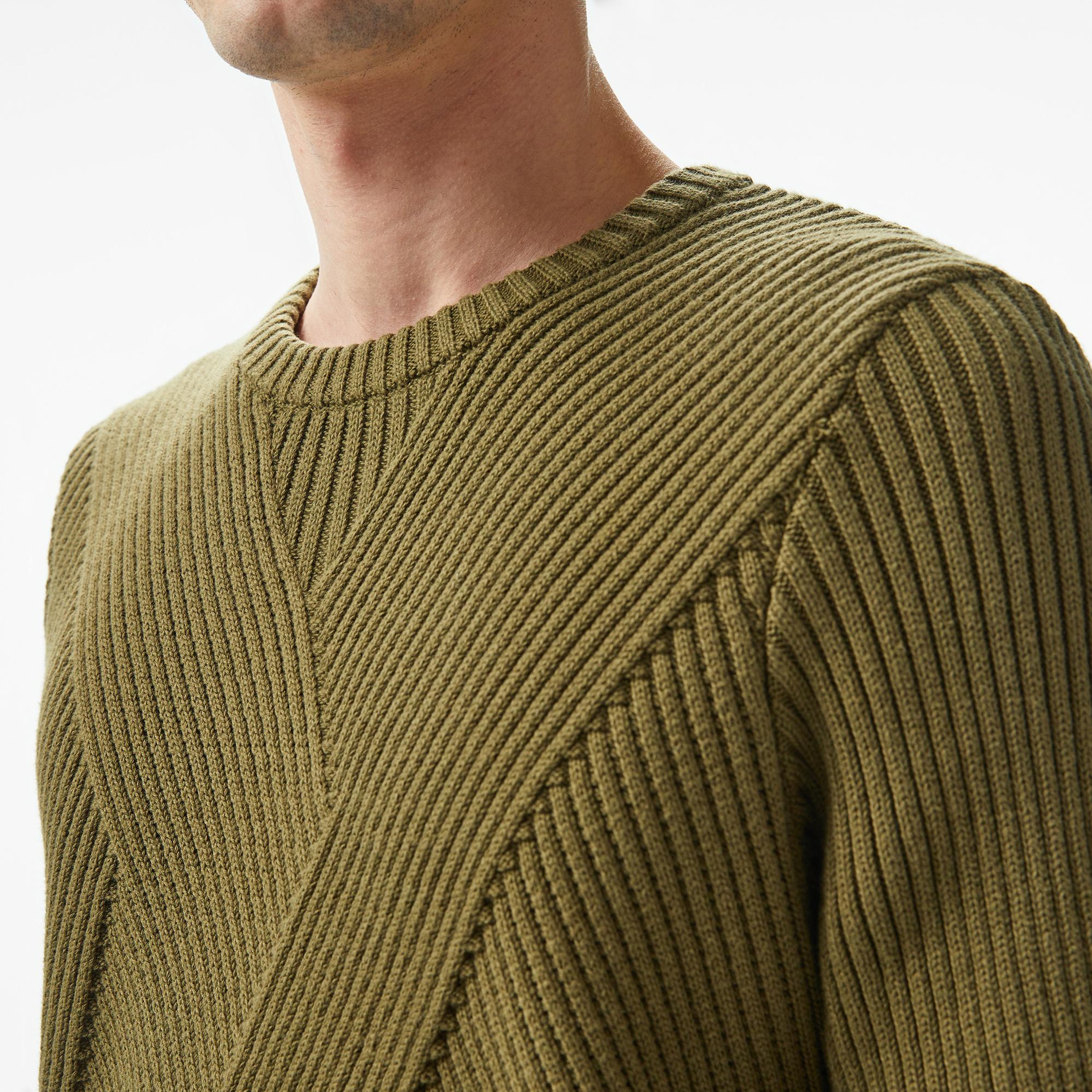 Nautica Erkek Haki Regular Fit Kazak