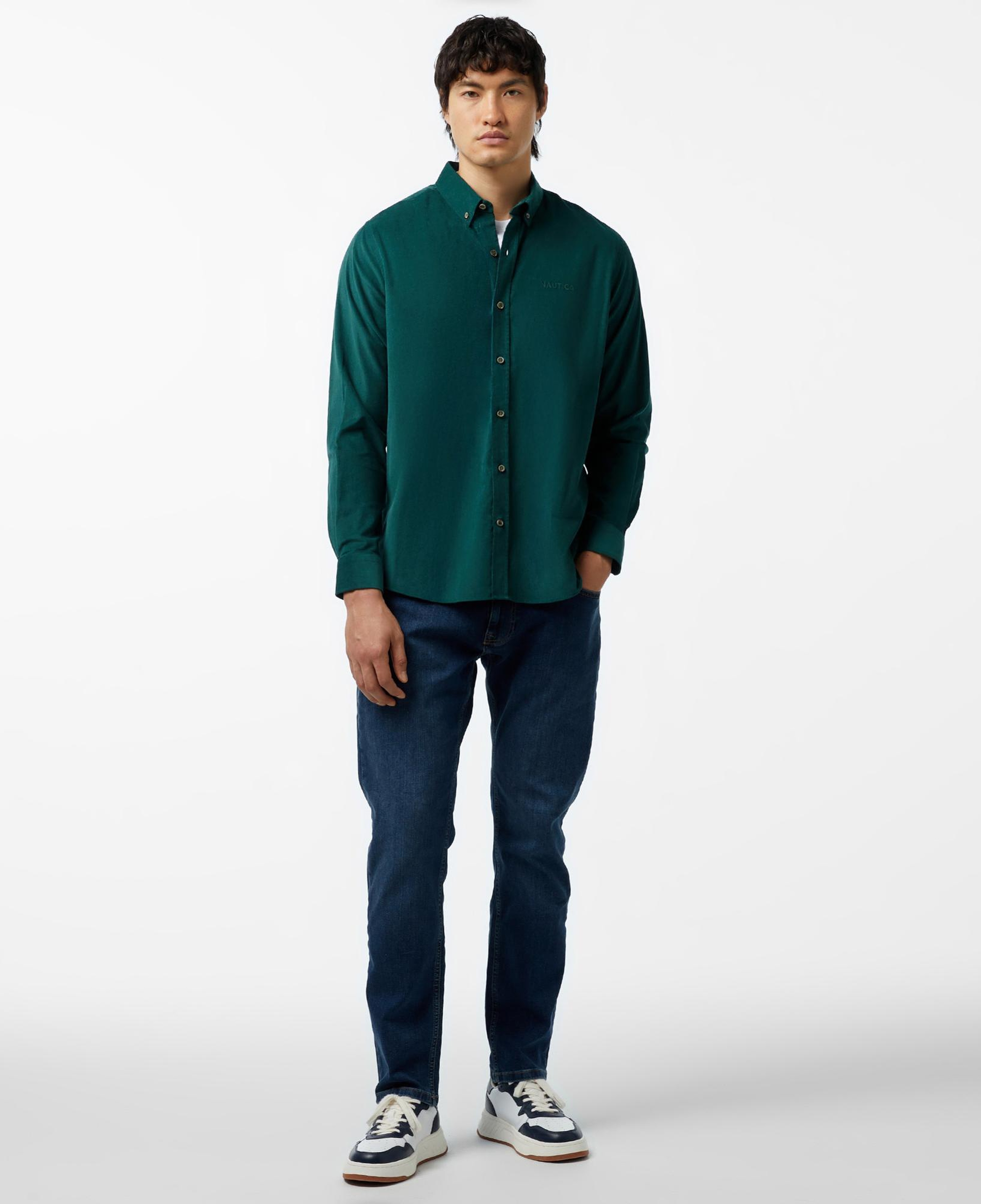 Nautica Erkek Yeşil Classic Fit Gömlek