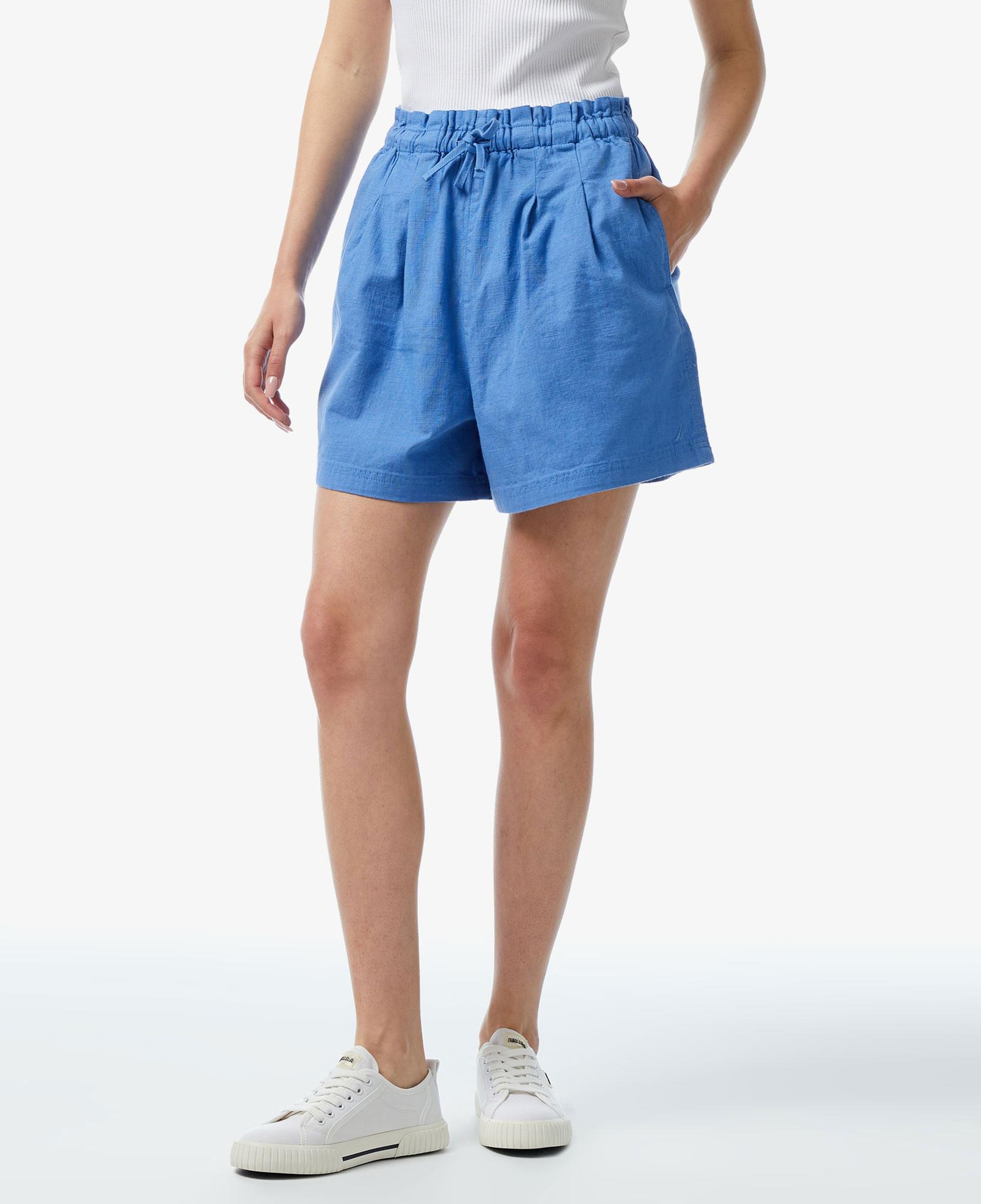 Nautica Kadın Mavi Relaxed Fit Şort