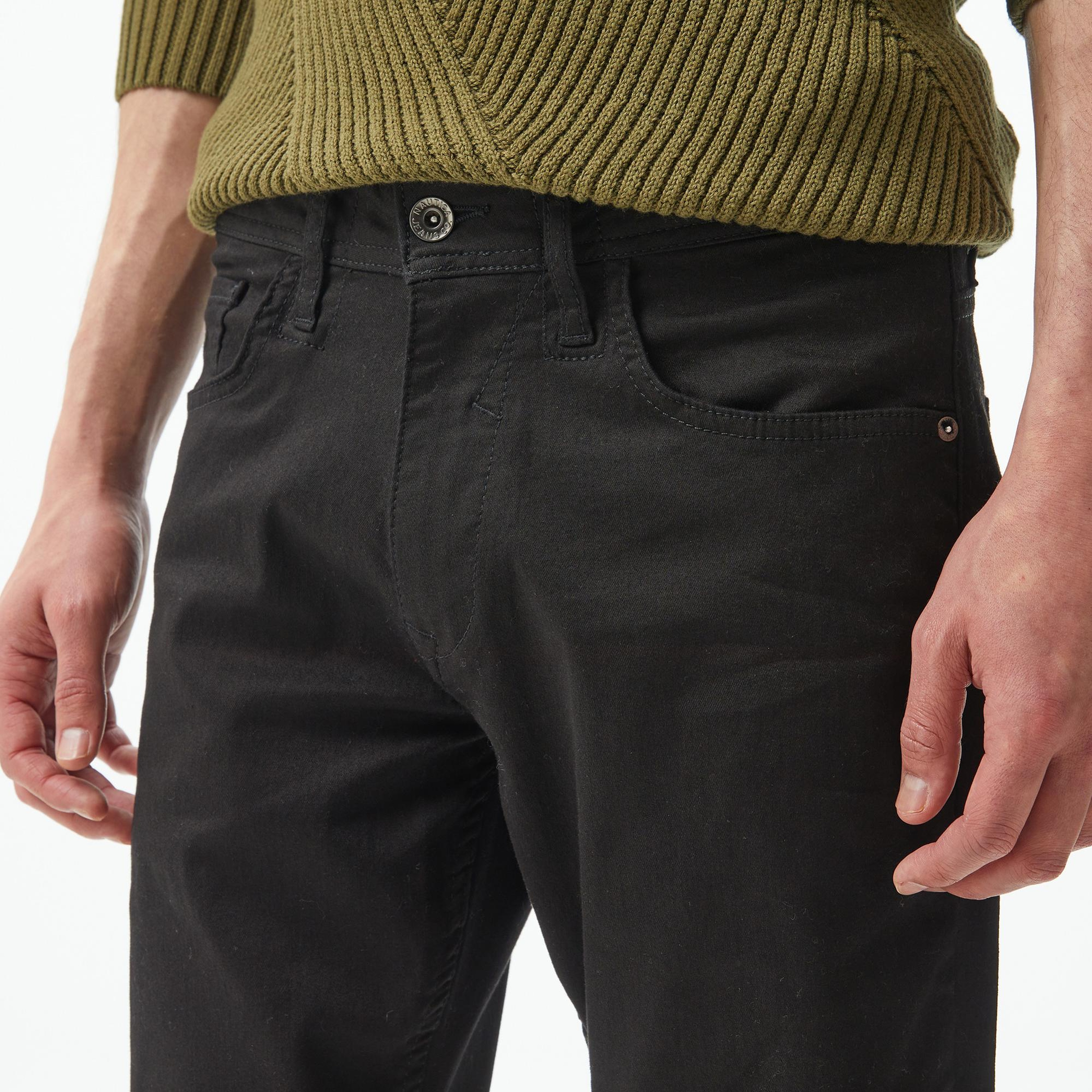 Nautica Erkek Siyah Jean Pantolon