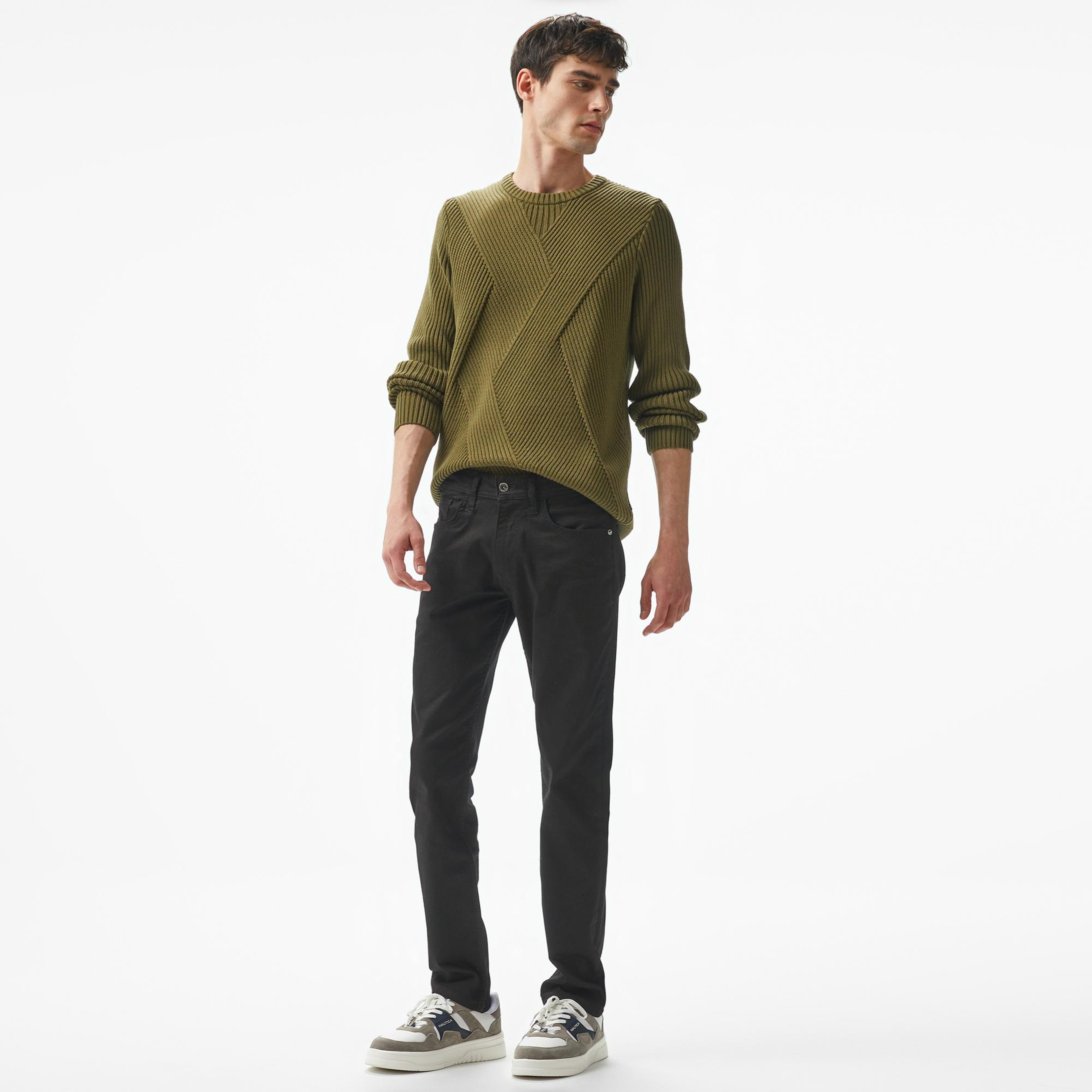 Nautica Erkek Siyah Jean Pantolon