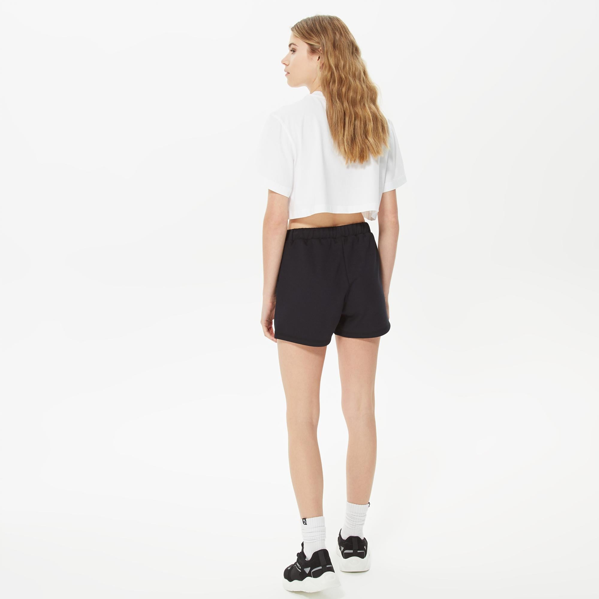 Nautica Kadın Siyah Oversize Şort