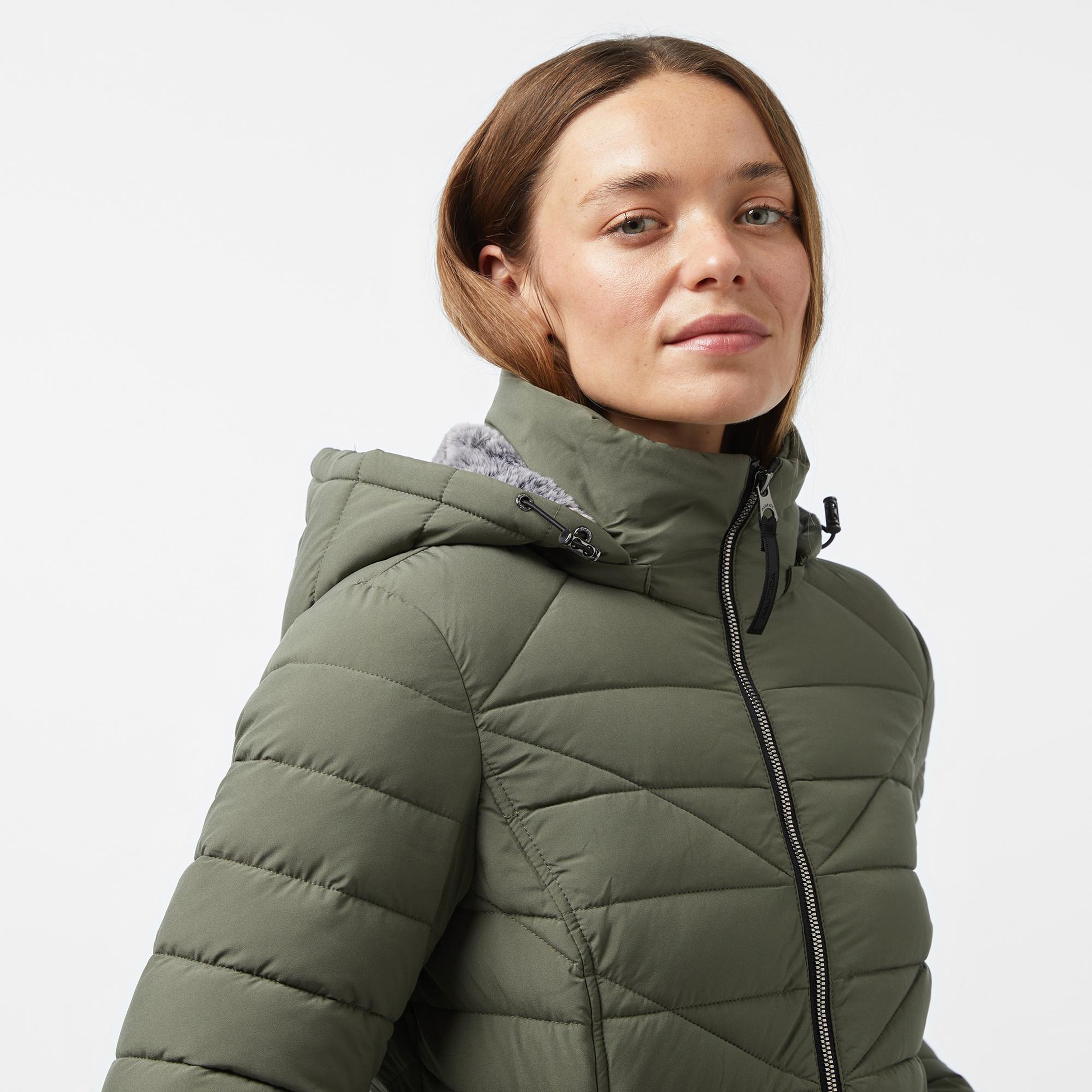 Nautica Kadın Haki Mont