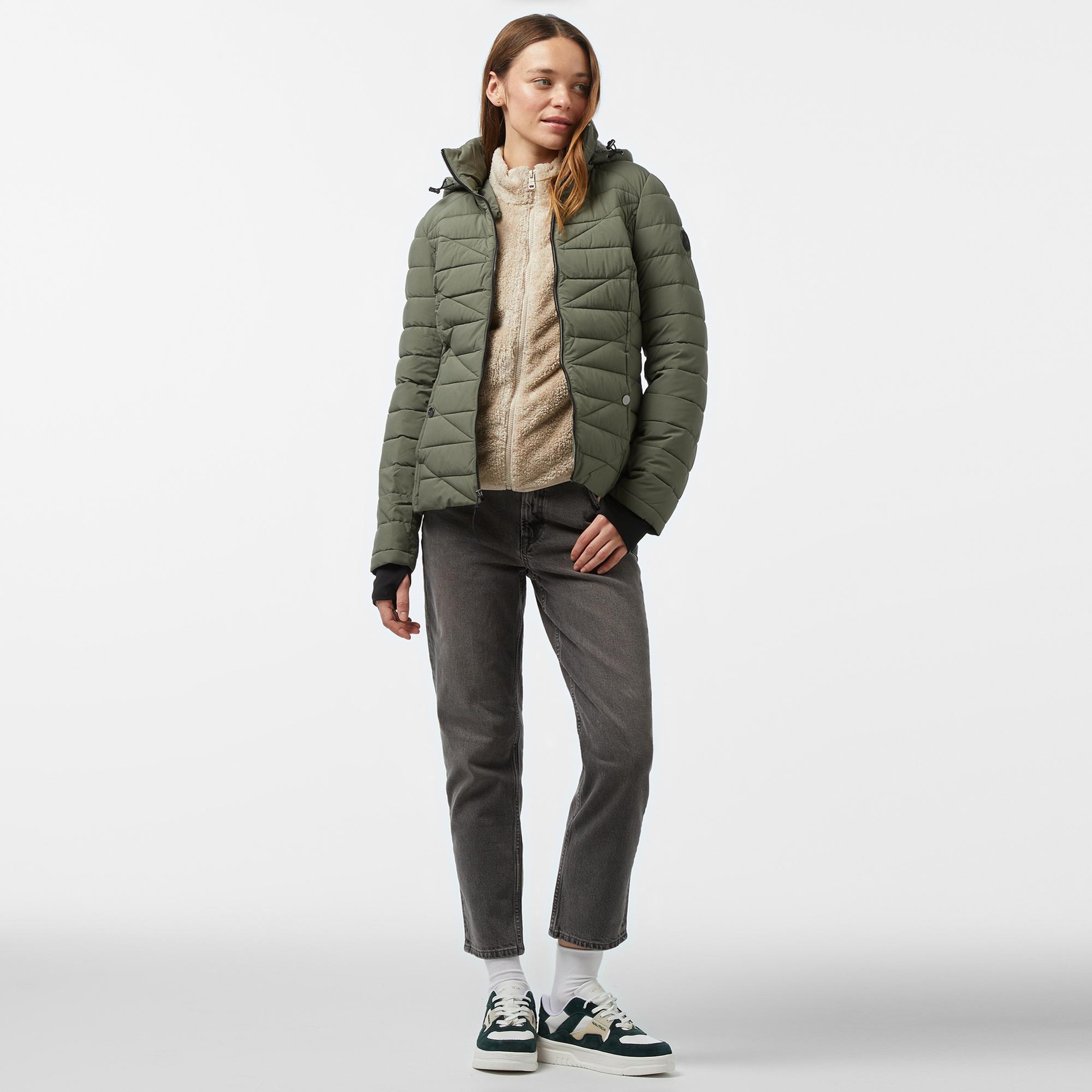 Nautica Kadın Haki Mont