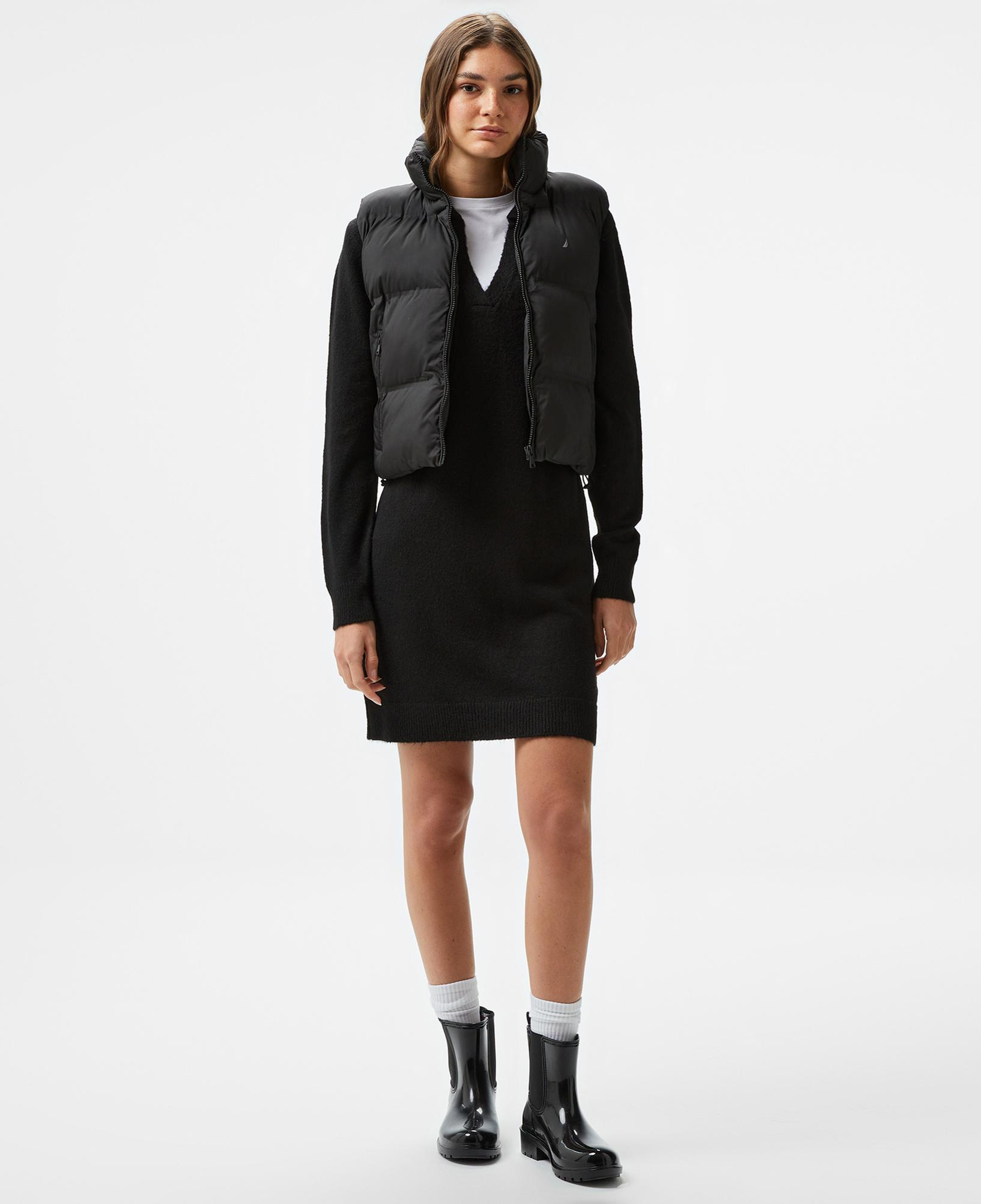 Nautica Kadın Siyah Şişme Yelek