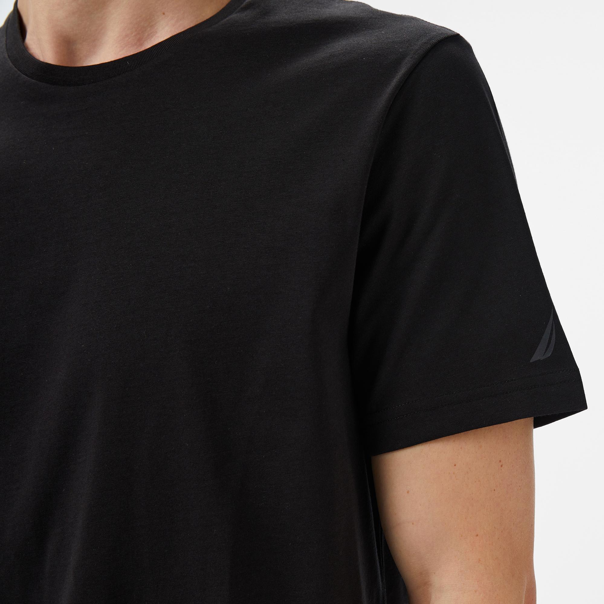 Nautica Erkek Siyah Regular Fit T-Shirt