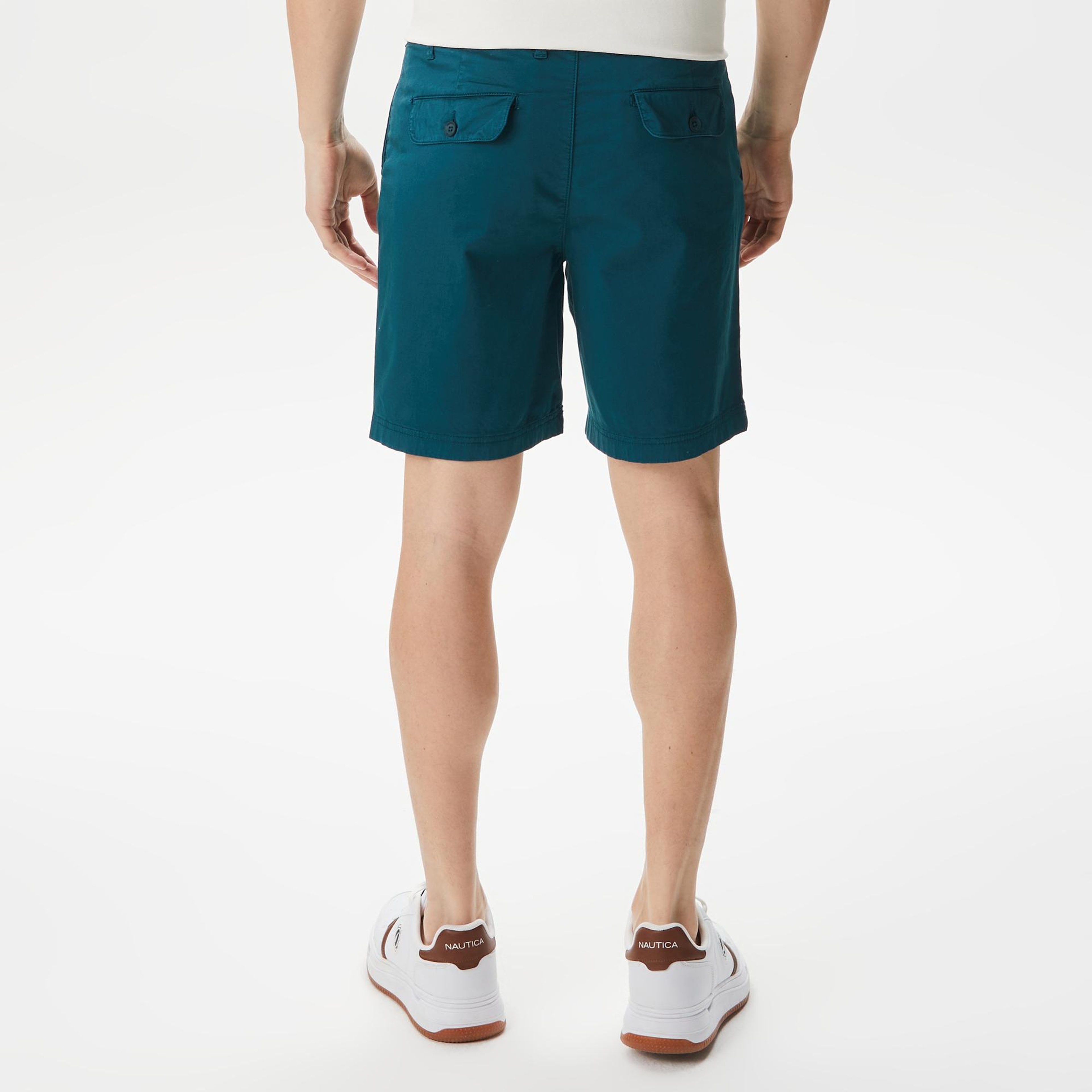 Nautica Erkek Yeşil Slim Fit Bermuda