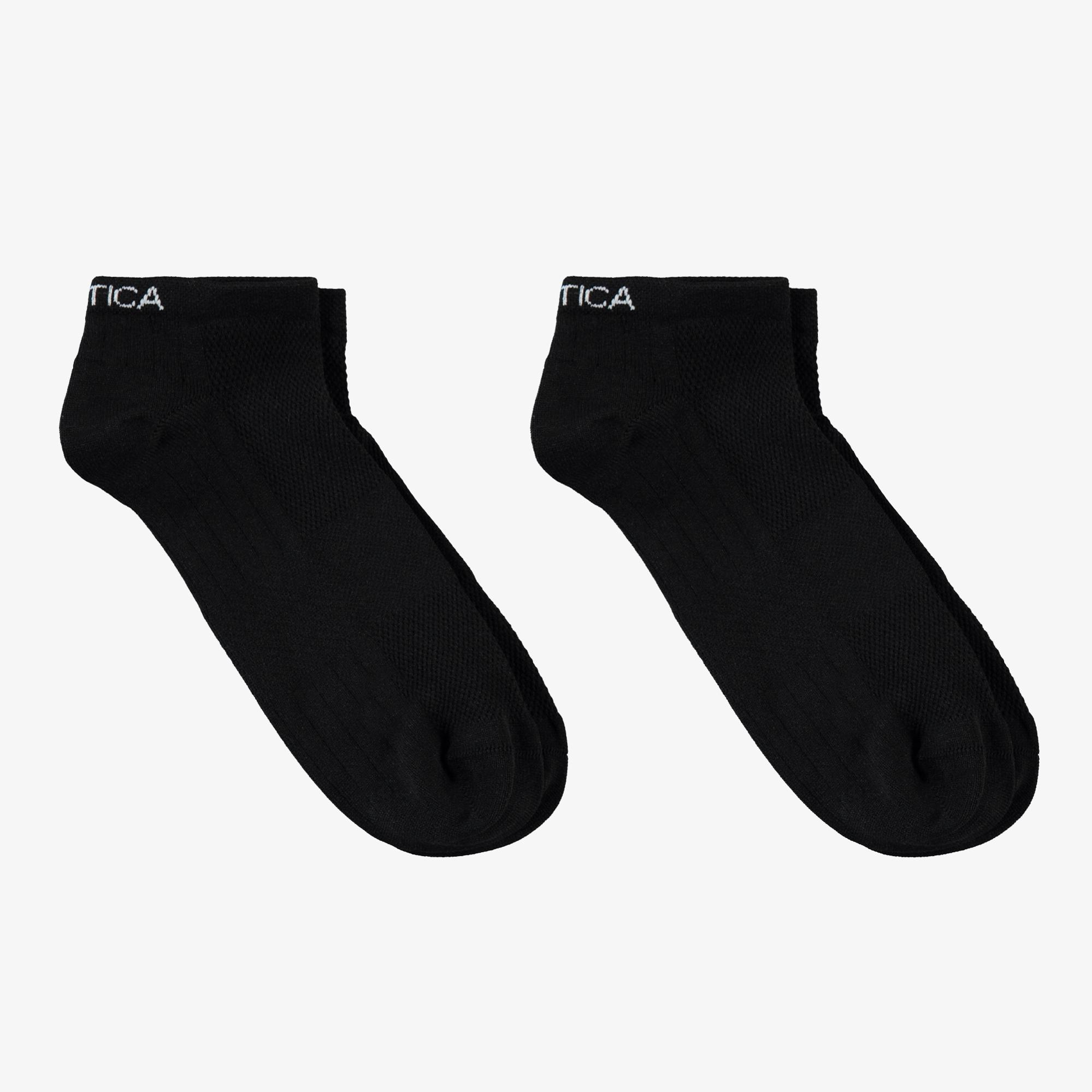 Nautica Erkek Siyah 2'li Çorap