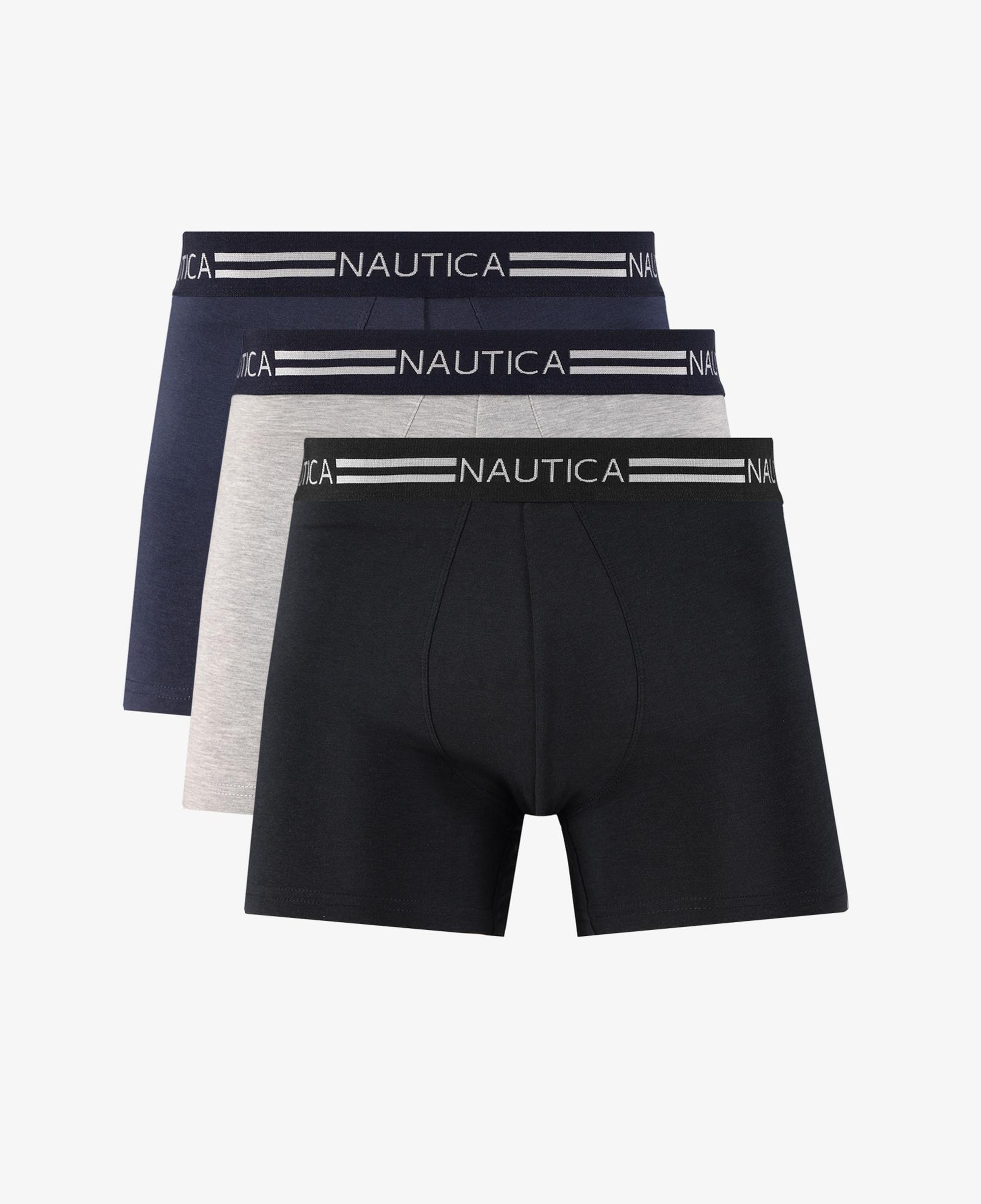 Nautica Erkek Lacivert Standart Fit 3'lü Boxer
