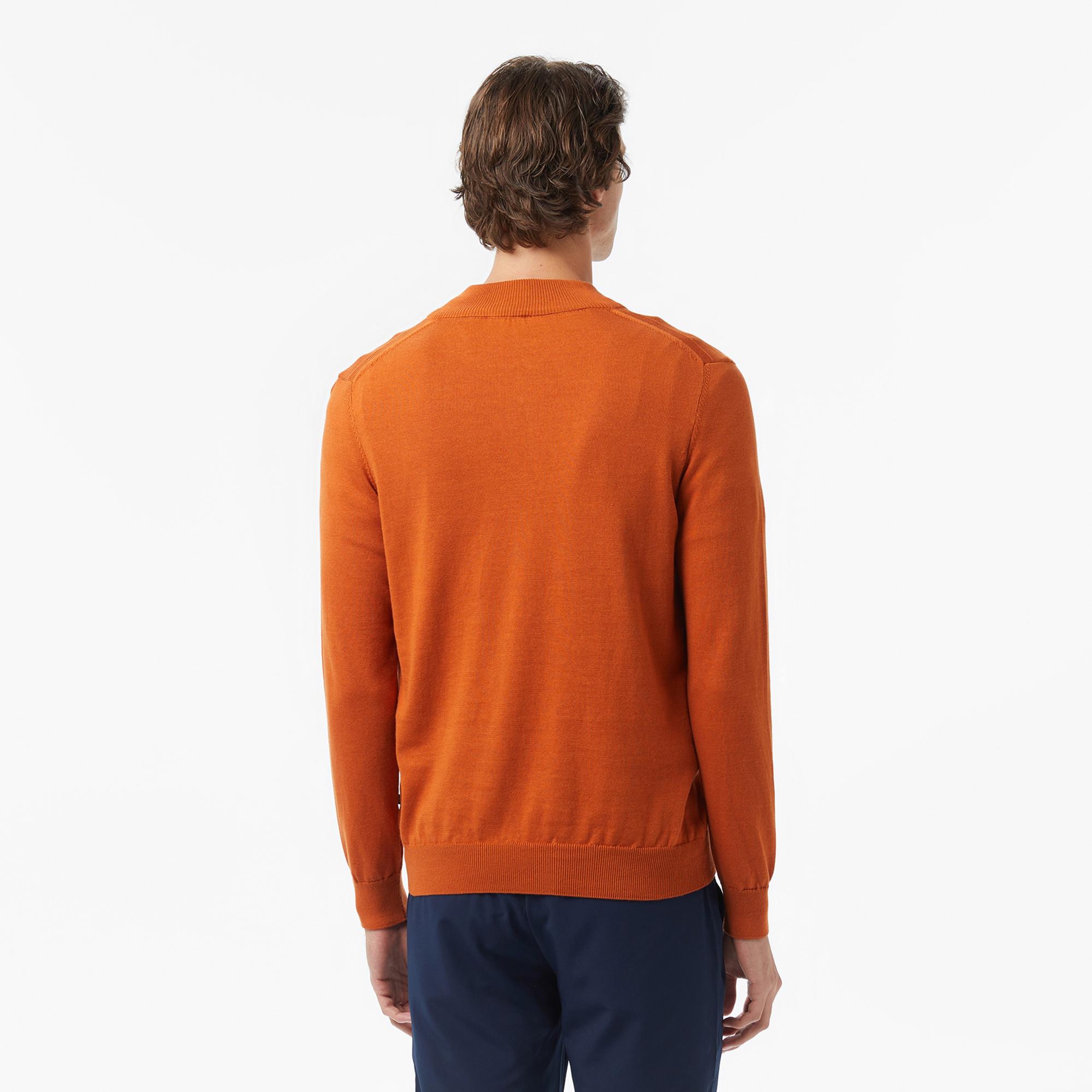 Nautica Erkek Turuncu Classic Fit Kazak