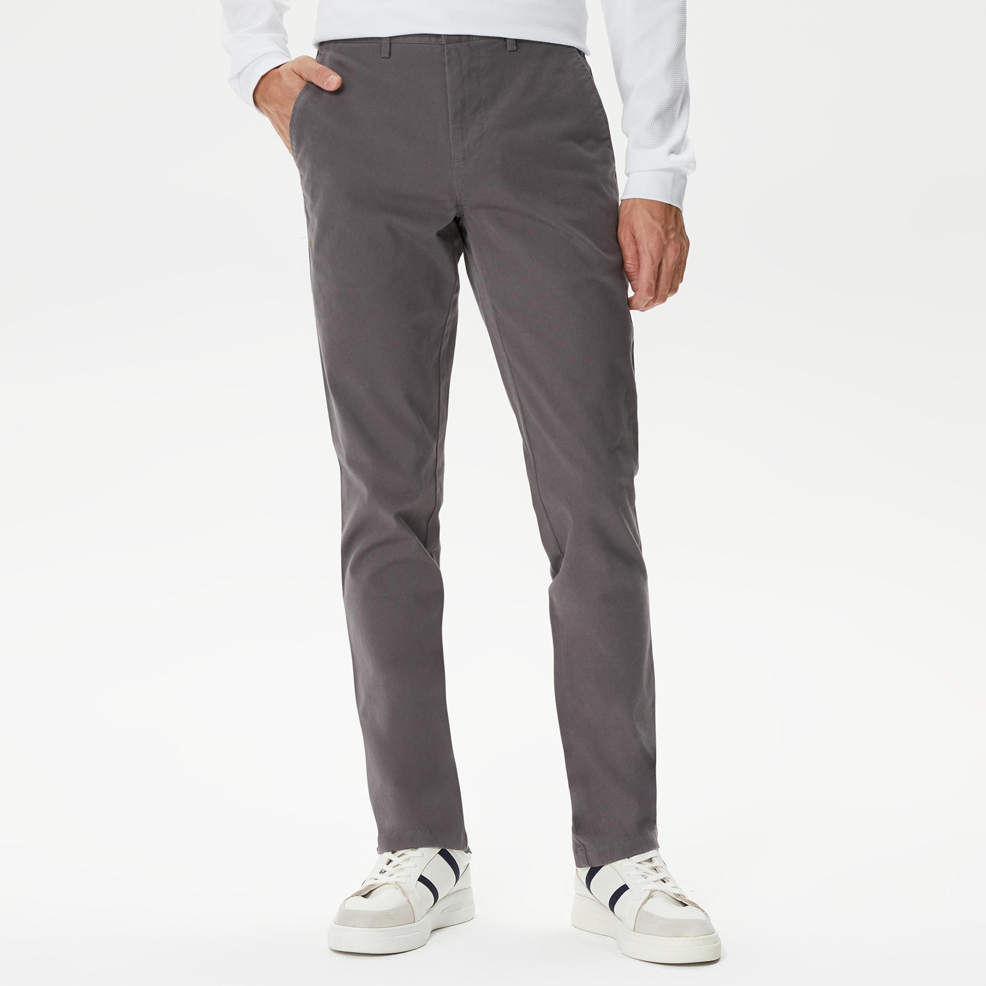 Nautica Erkek Gri Slim Fit Pantolon