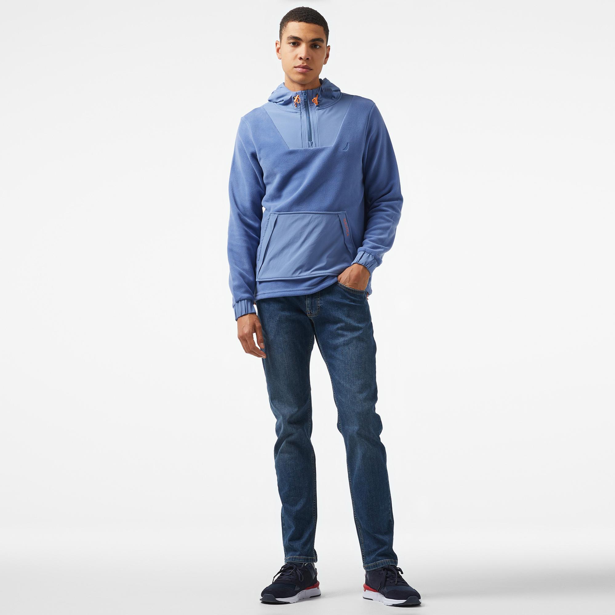 Nautica Erkek Mavi Regular Fit Sweatshirt