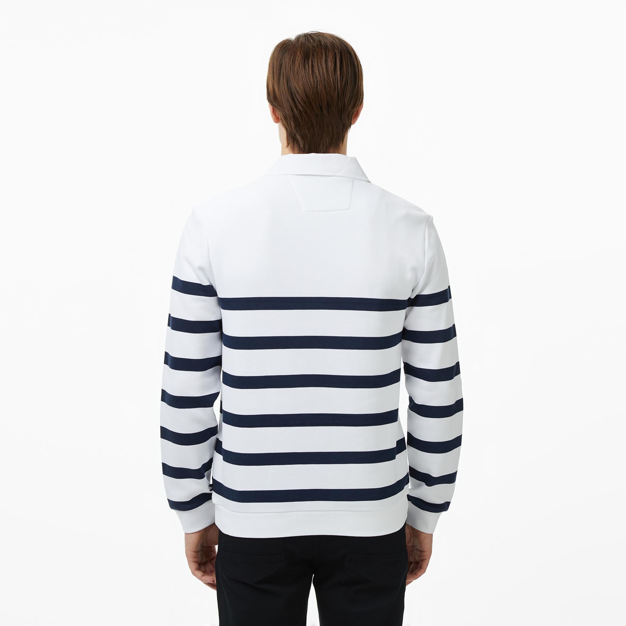 Nautica Erkek Beyaz Regular Fit Uzun Kollu Triko