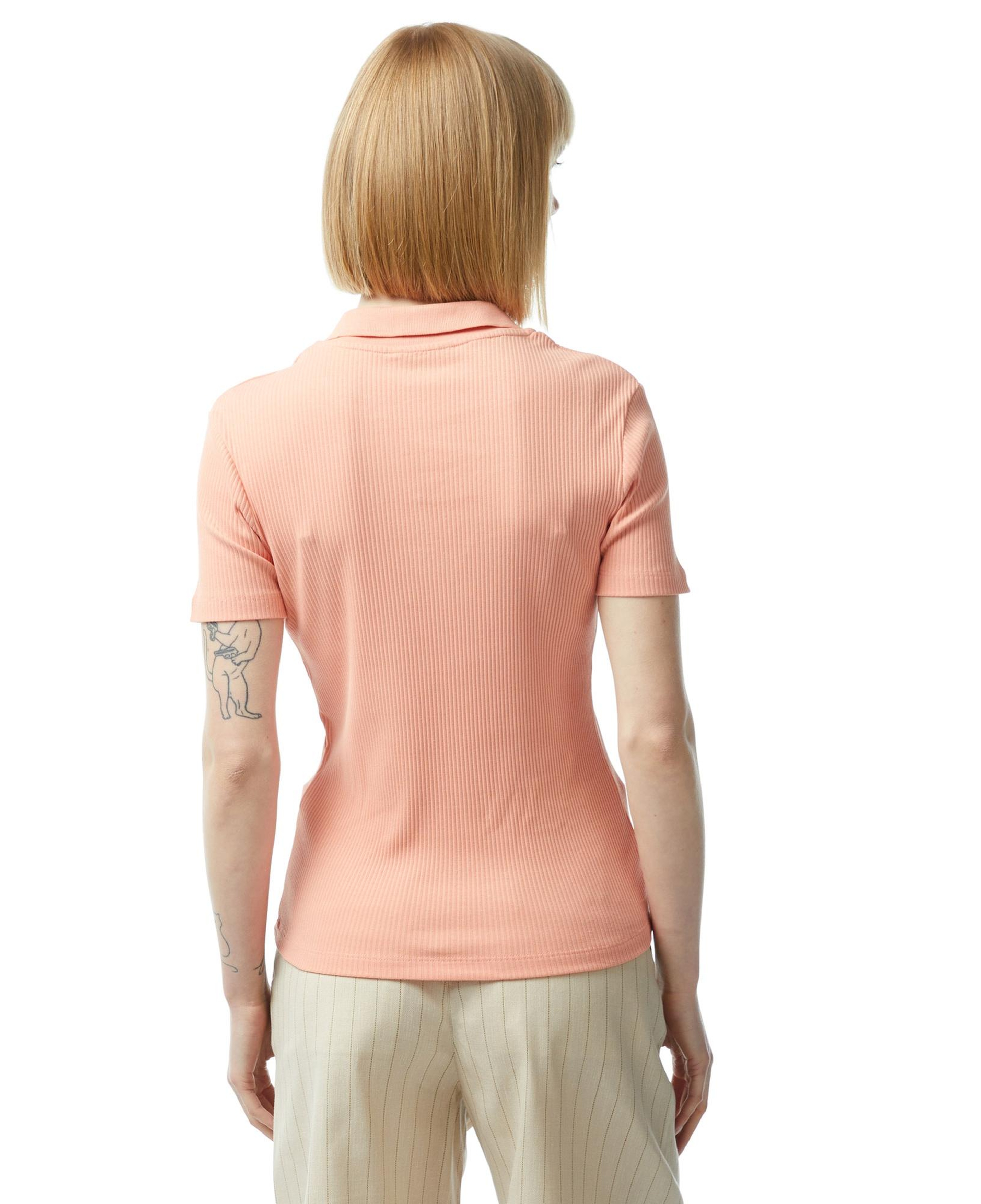 Nautica Kadın Turuncu Slim Fit Kısa Kollu Polo