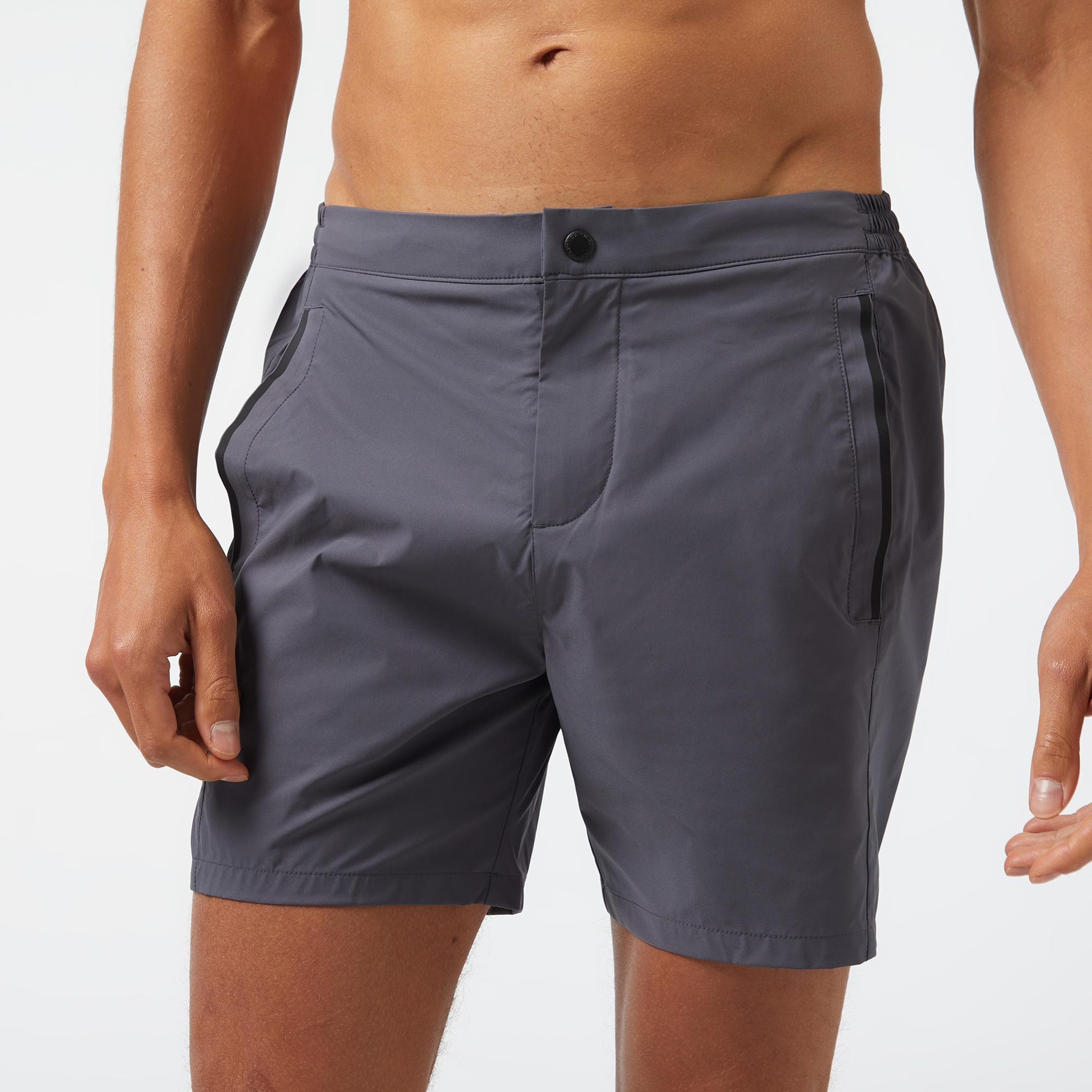 Nautica Erkek Gri Classic Fit Şort