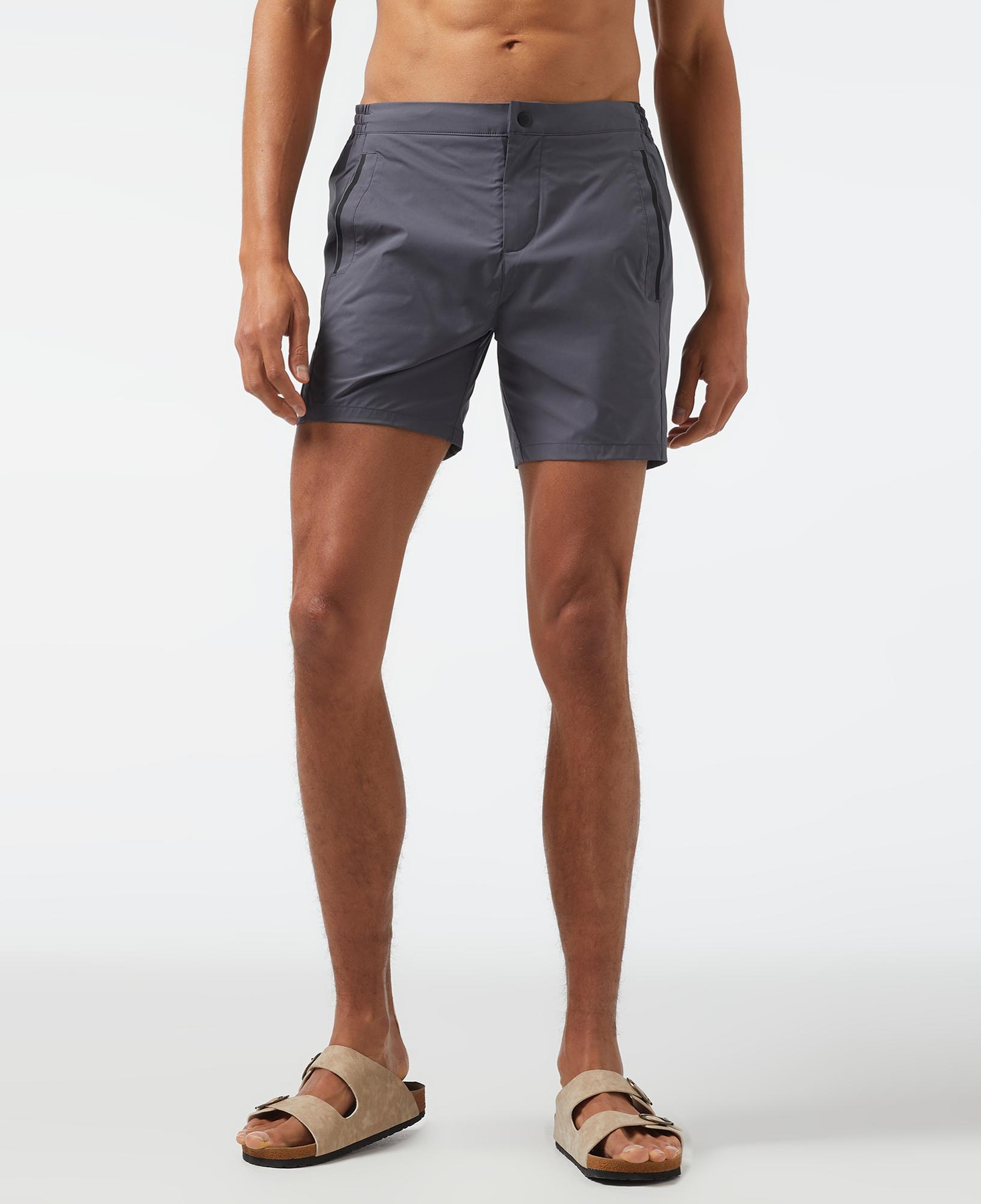 Nautica Erkek Gri Classic Fit Şort