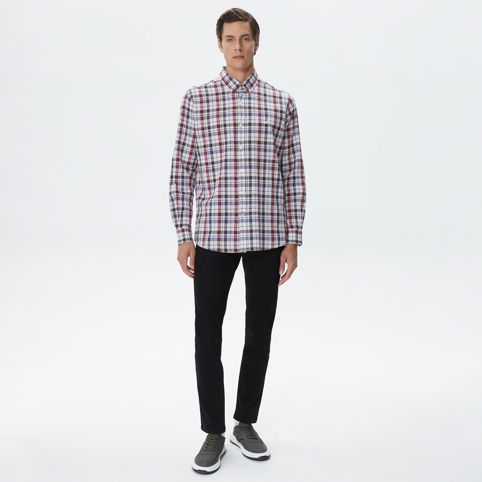 Nautica Erkek Siyah Slim Fit Jean Pantolon