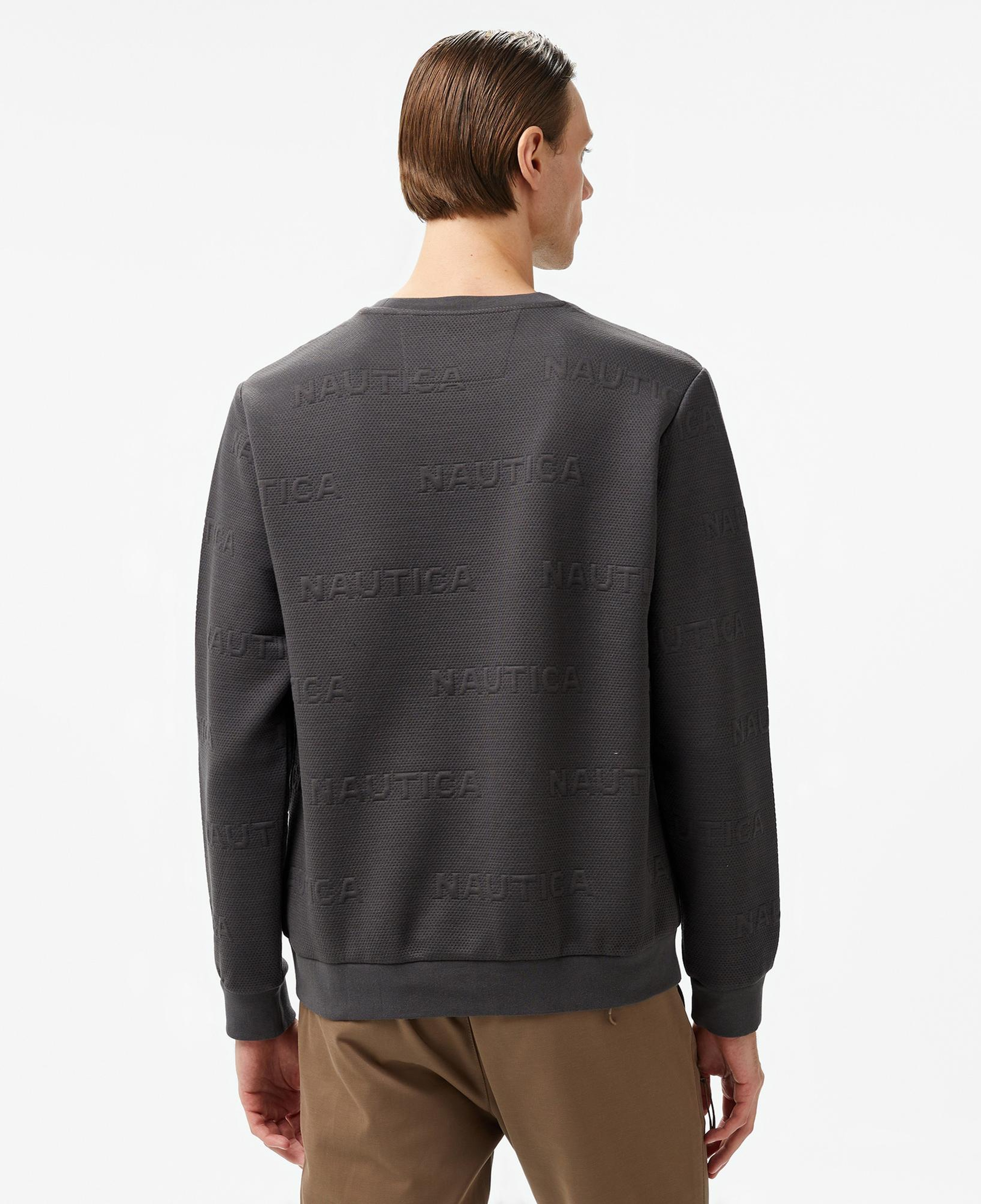 Nautica Erkek Gri Regular Fit Sweatshirt