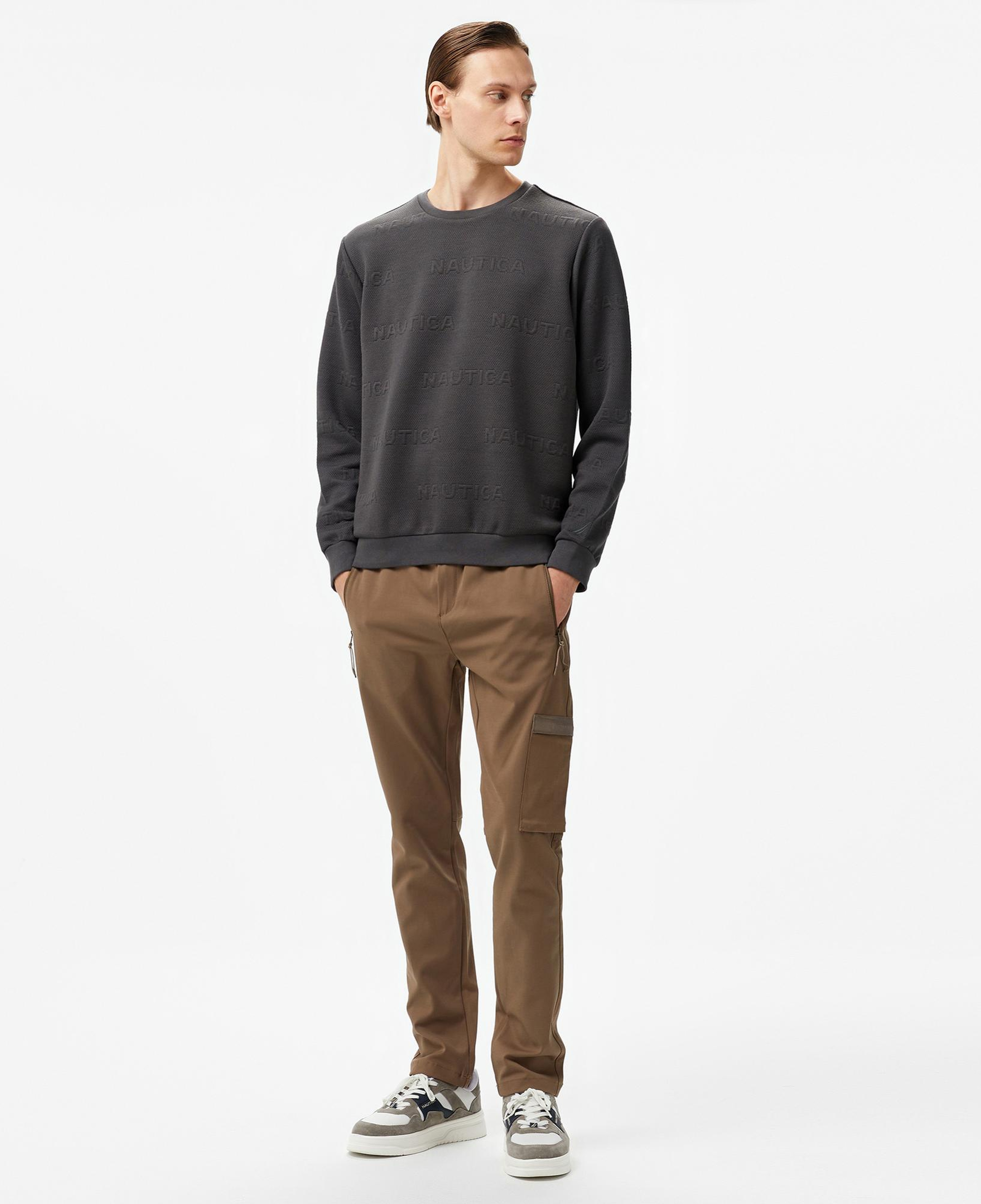 Nautica Erkek Gri Regular Fit Sweatshirt