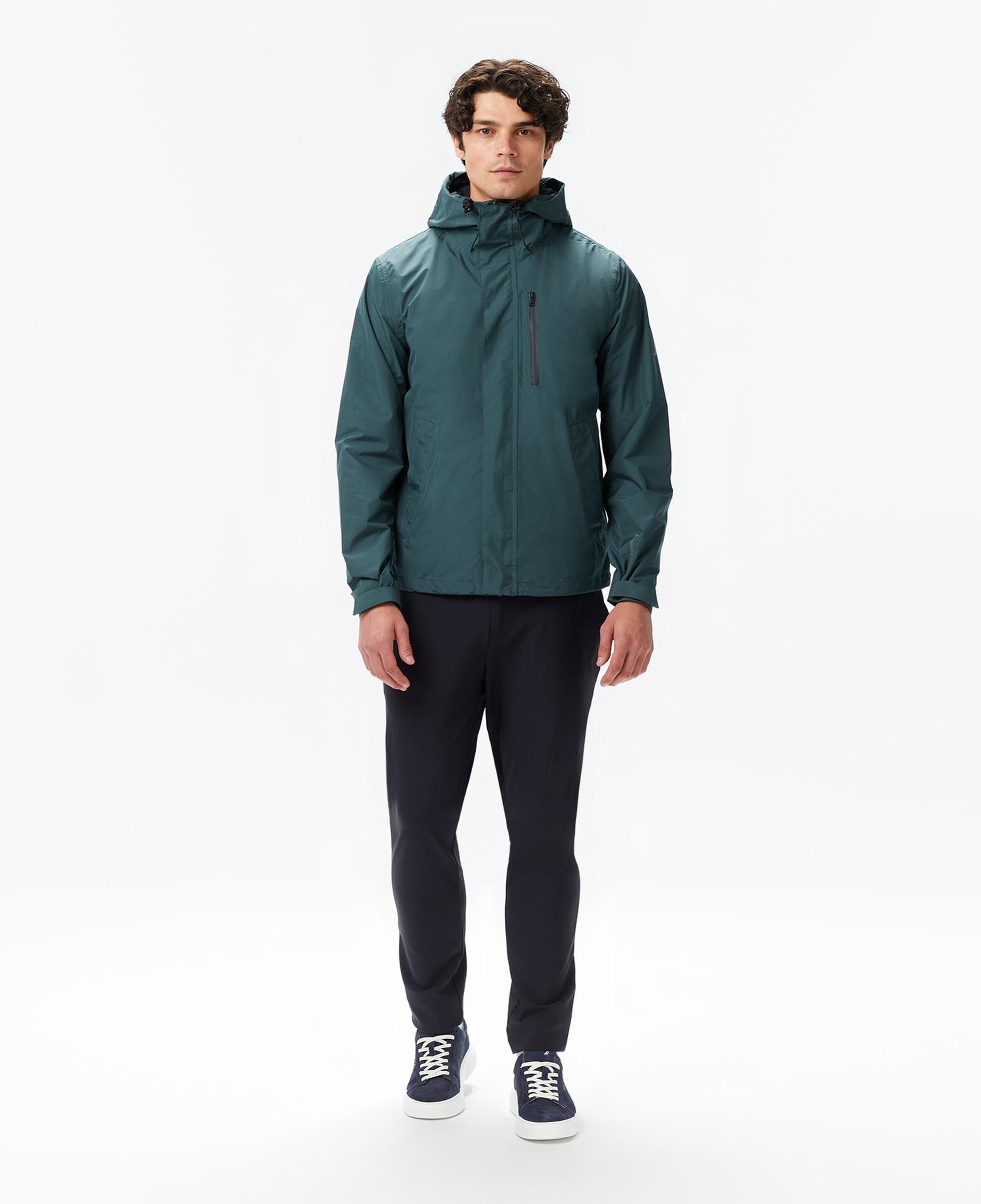 Nautica Erkek Yeşil Regular Fit Rain Breaker Yağmurluk