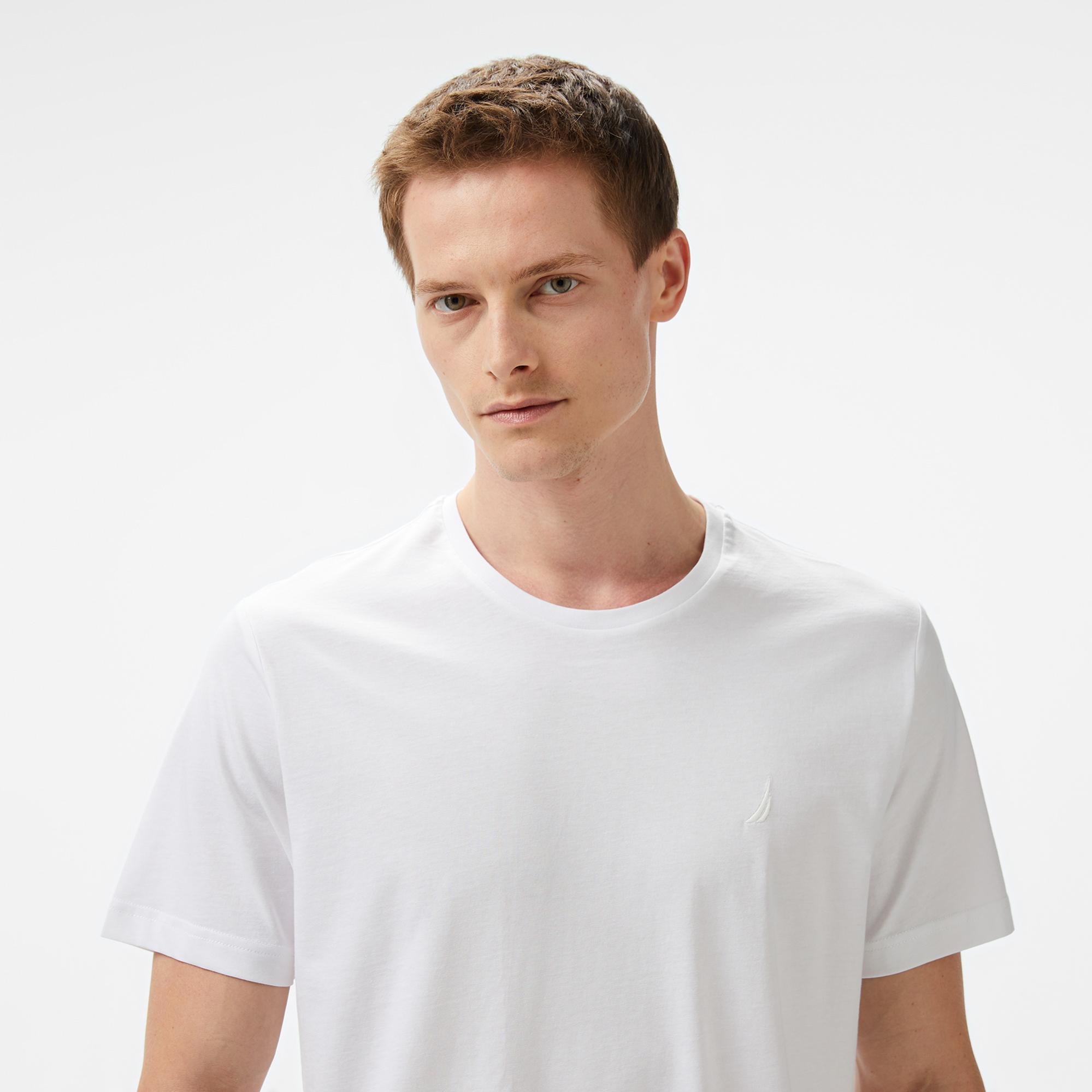 Nautica Erkek 3'lü Renkli Regular Fit T-Shirt