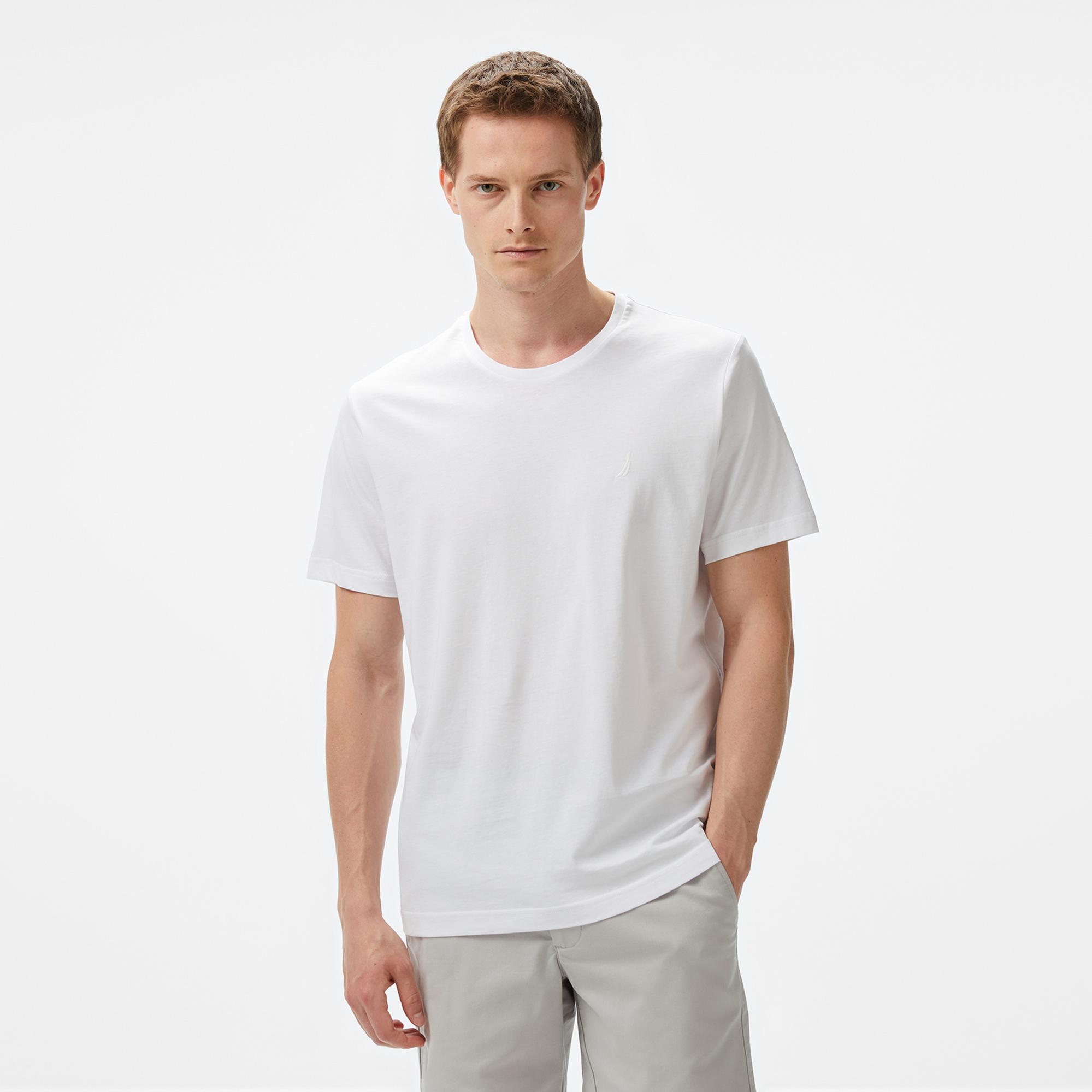 Nautica Erkek 3'lü Renkli Regular Fit T-Shirt