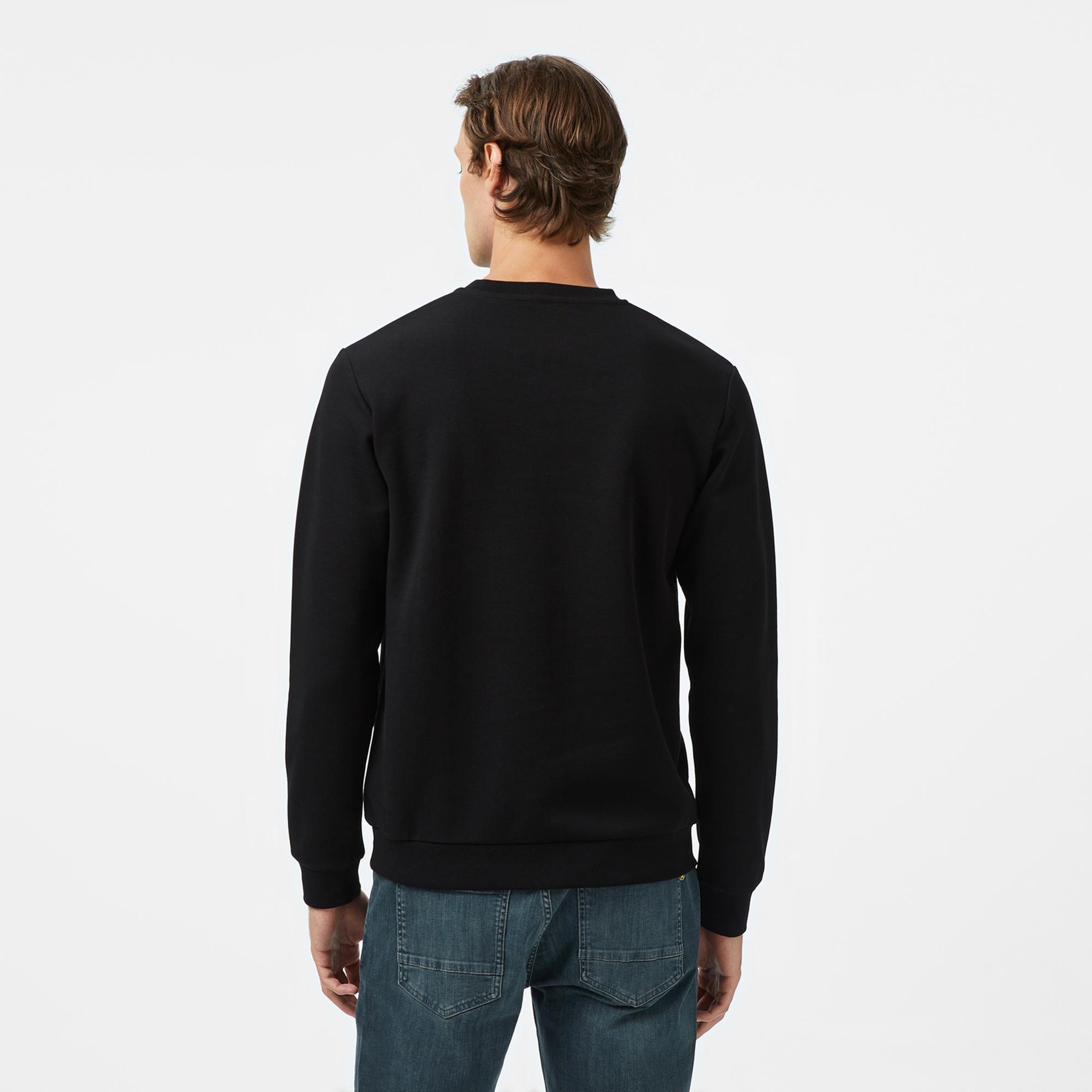 Nautica Erkek Siyah Classic Fit Sweatshirt