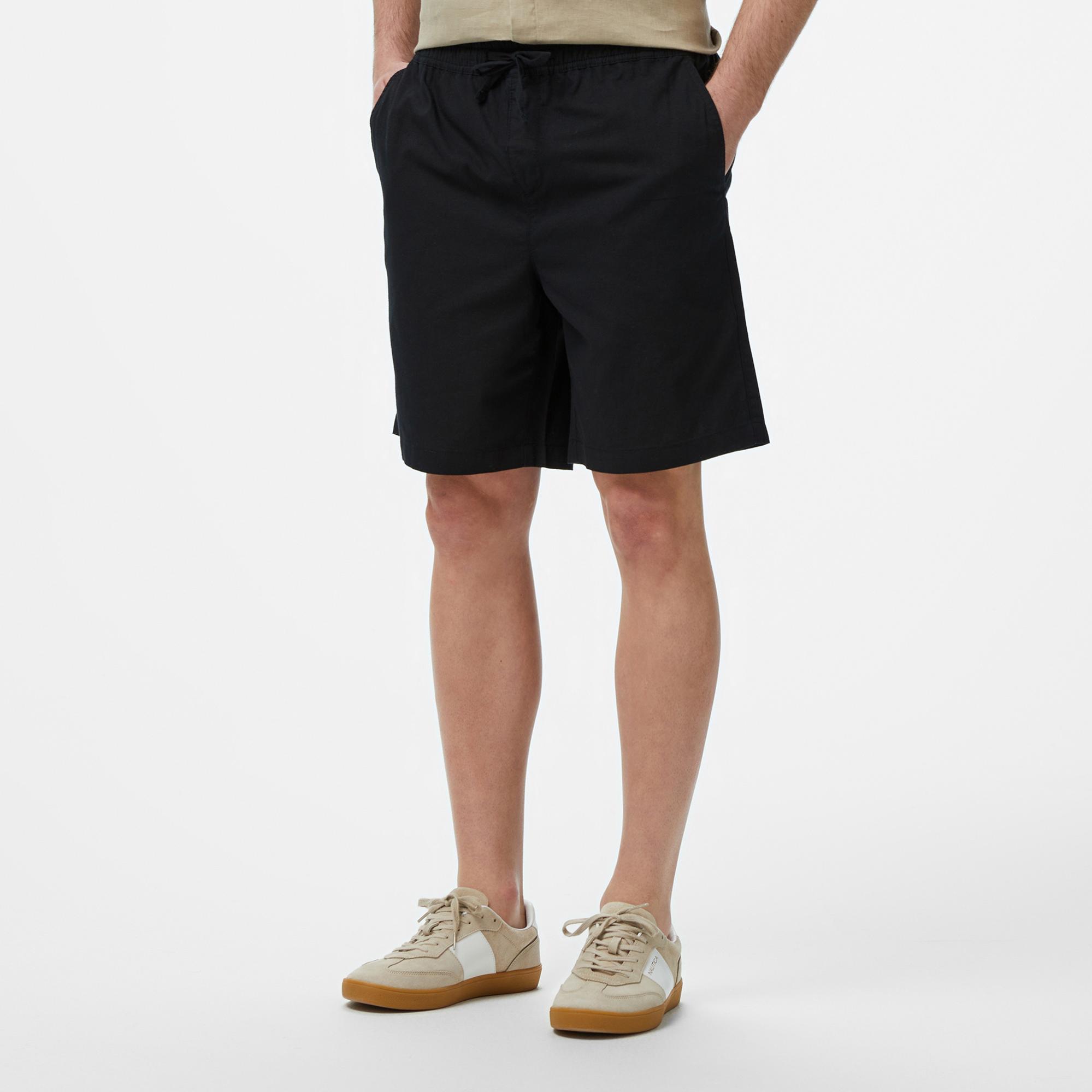 Nautica Erkek Siyah Jogger Şort