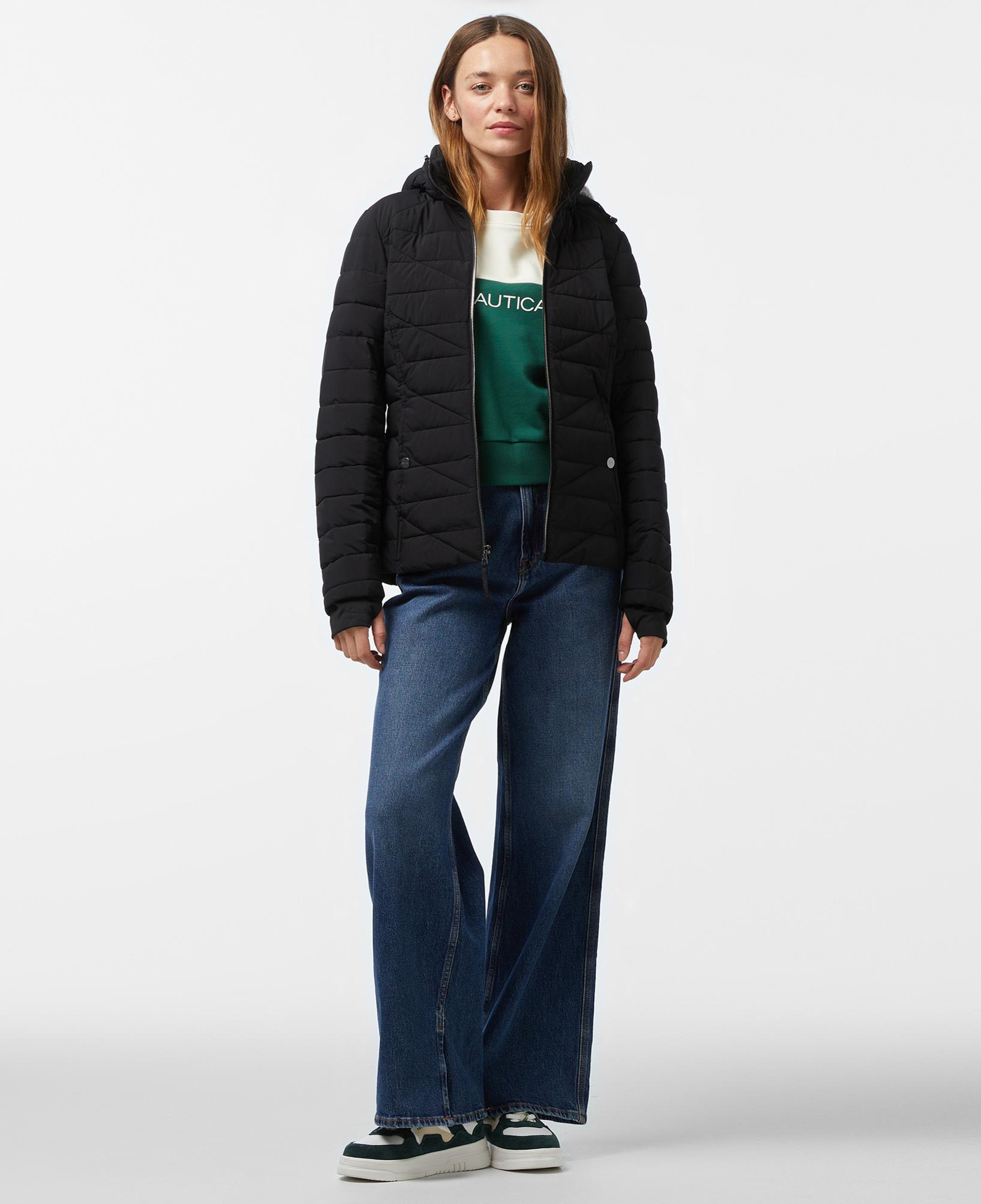 Nautica Kadın Siyah Mont